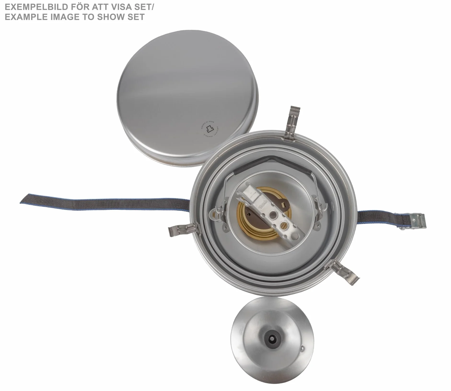 Trangia 25 Cookset - con Tetera de Tetera de Acampada