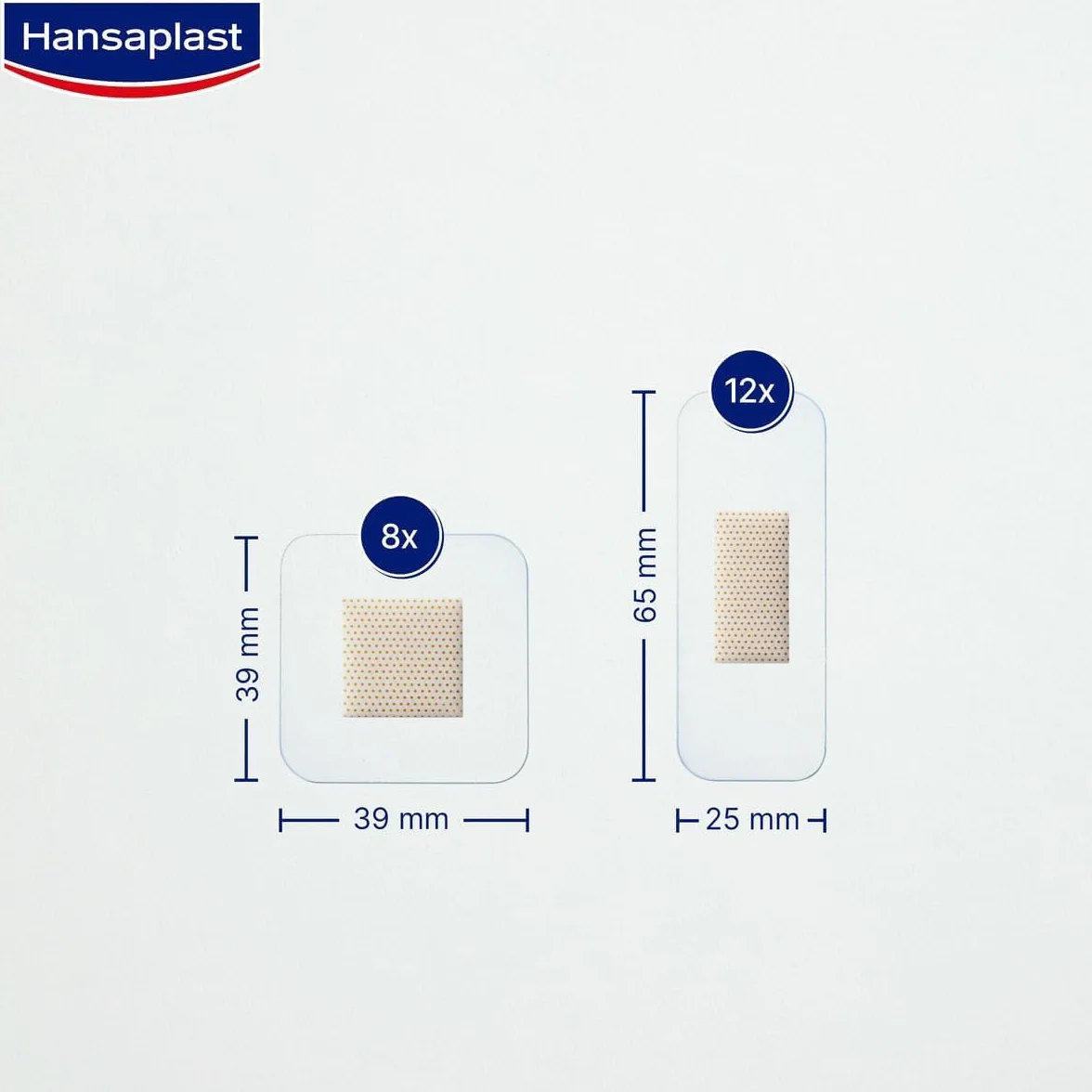 Hansaplast Aqua Protect Apósitos impermeables para heridas, adhesión extrafuerte, 20 unidades