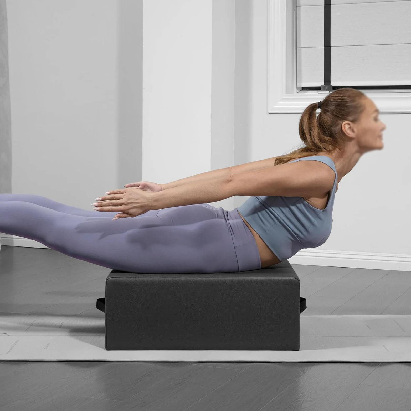002,Pilates Sitting Box, Kit Esencial De Pilates, Pilates Reformer Sitting Box, Pilates Sitting Box para Pilates Reformer, Equipo De Pilates, Accesorio De Reformer