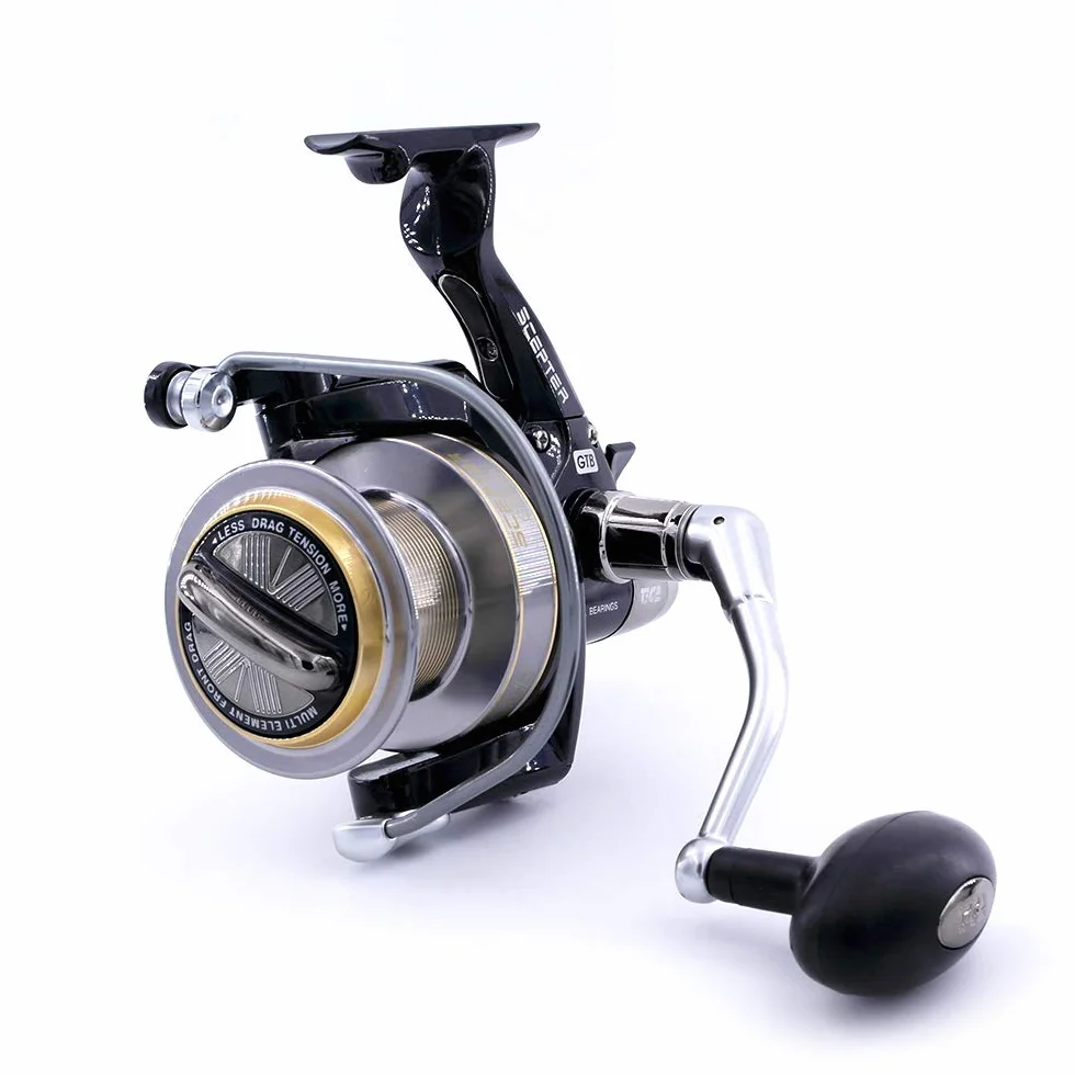TICA Scepter GTB 9000 4.1 - Carrete de Pesca, Color Negro