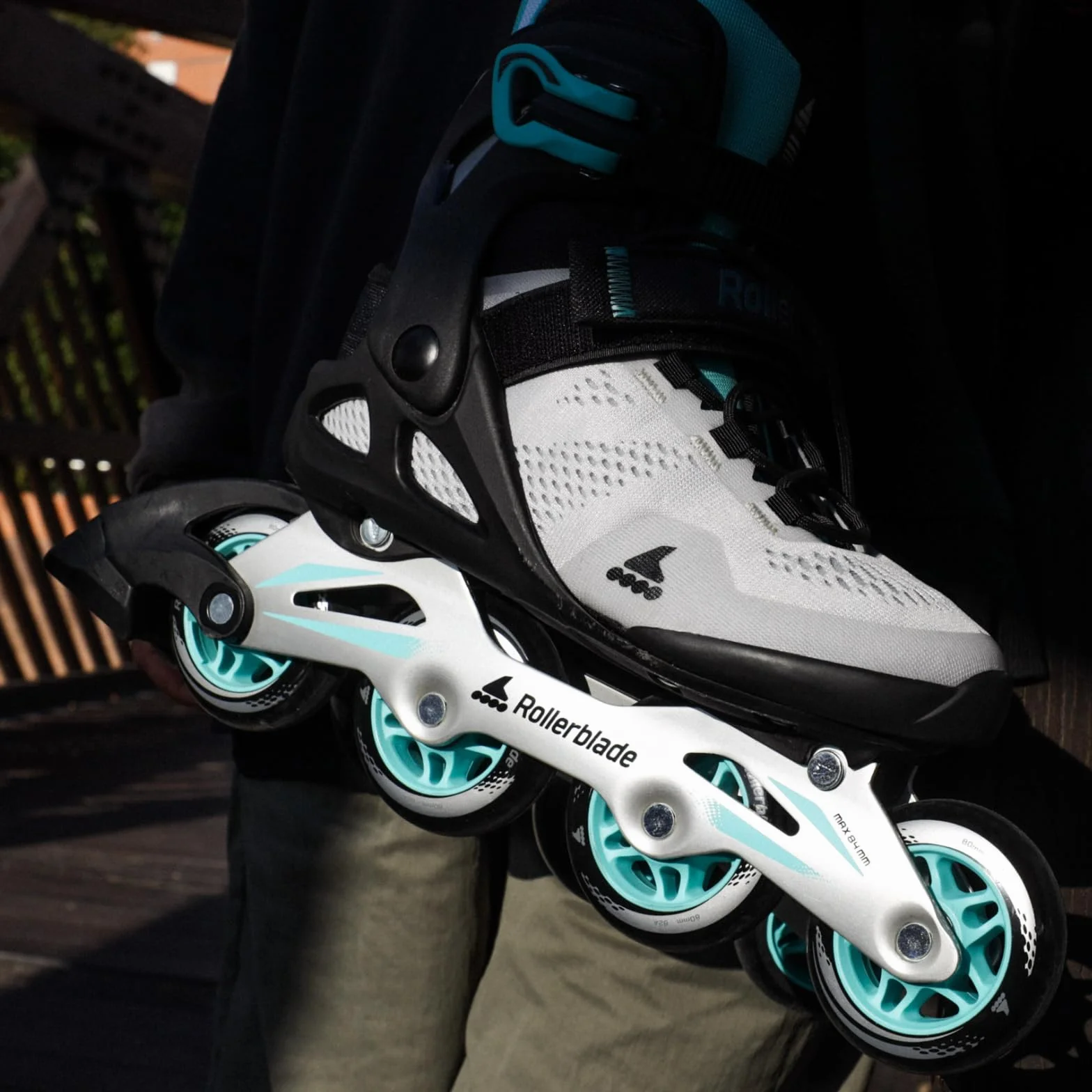 Rollerblade Patines en línea MACROBLADE 80 W para Mujer