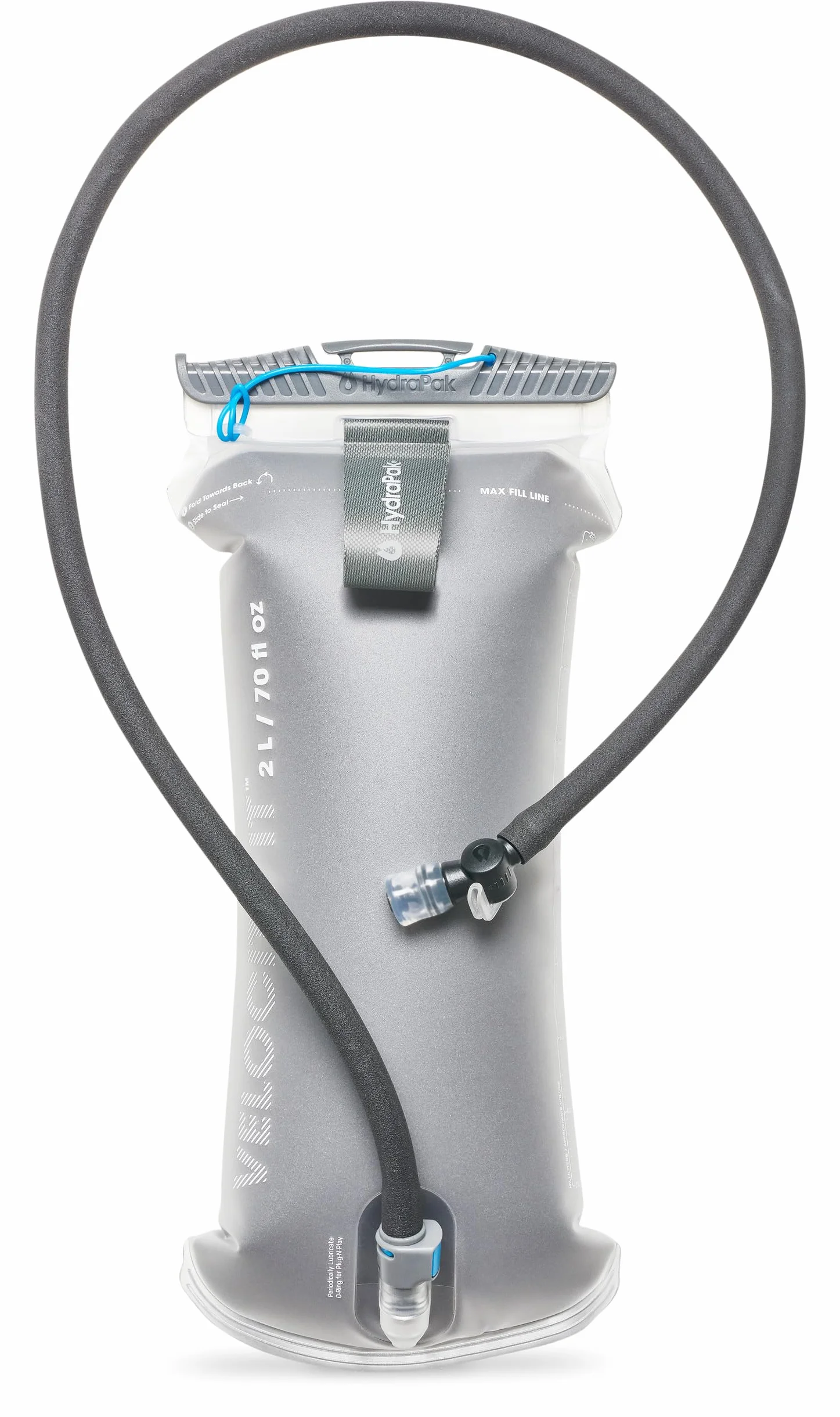 HydraPak Velocity IT (depósito de hidratación de 1,5 L o 2 L) – Bolsa de agua aislada para paquete de hidratación – Válvula de mordida autosellante, a prueba de fugas y apta para lavavajillas