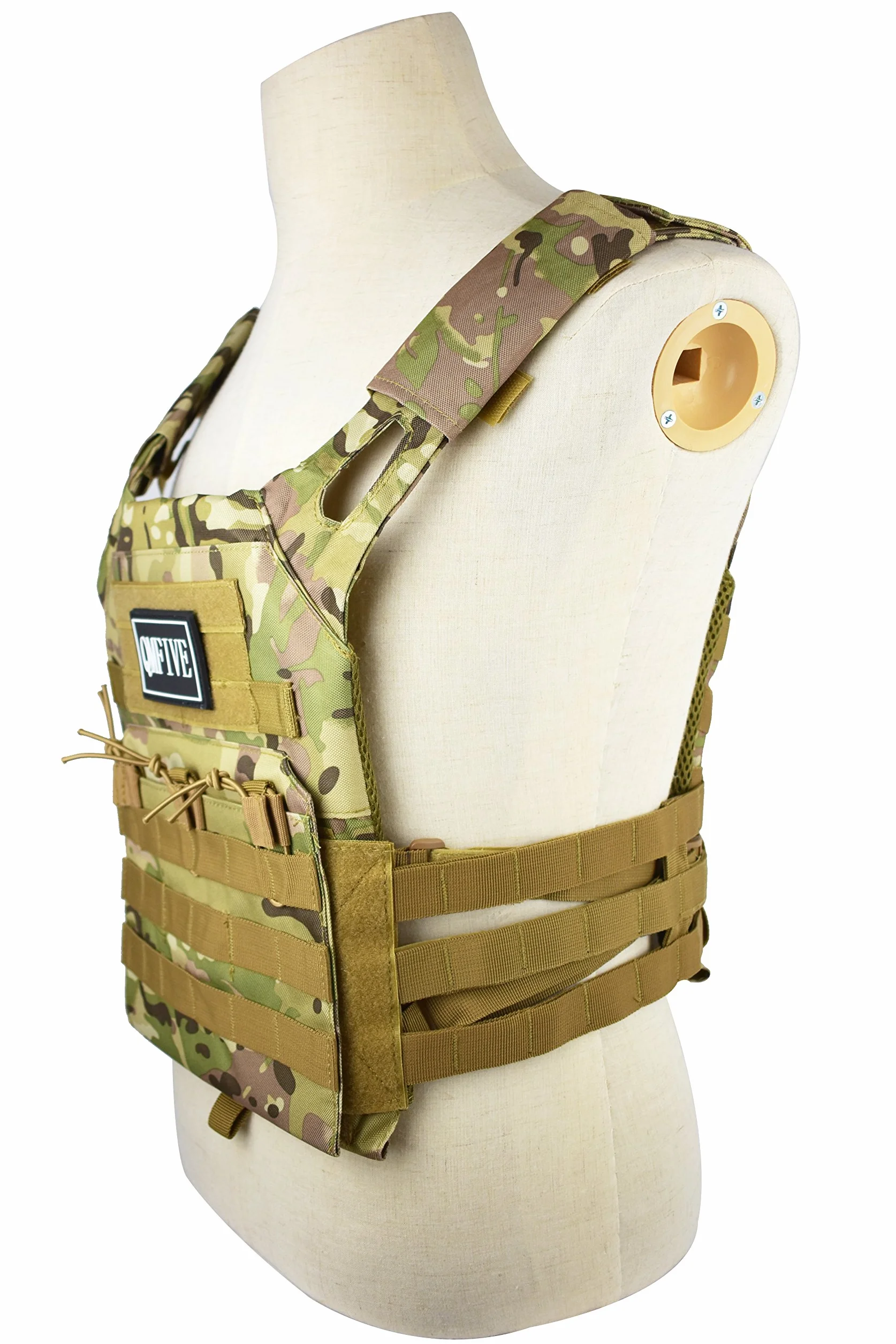 Chaleco táctico de airsoft, Ligero Placa portador JPC Chaleco Táctico de Airsoft, Unisex Adulto para Airsoft Paintball CS (JPC-VESTBLACK)