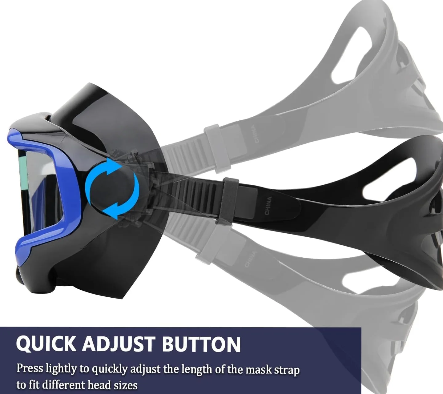 Máscara de buceo antivaho para natación, máscara de esnórquel adecuada para adultos, buceo, natación, esnórquel, máscaras