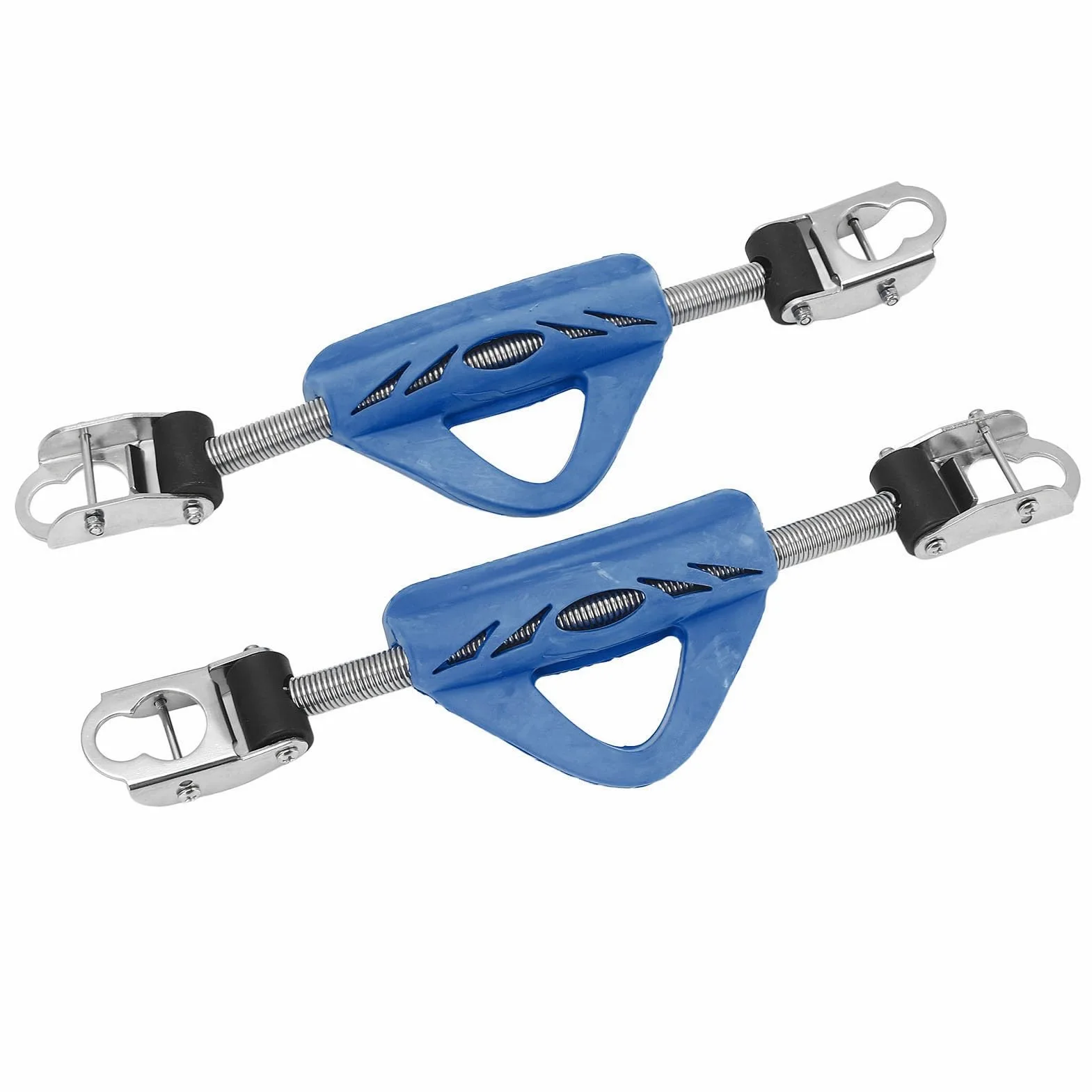 Alomejor Correa de Resorte de Aleta de Buceo de Acero Inoxidable con Correa de Talón Resistente para Aleta Jet, OMS para Buzos 2 Piezas