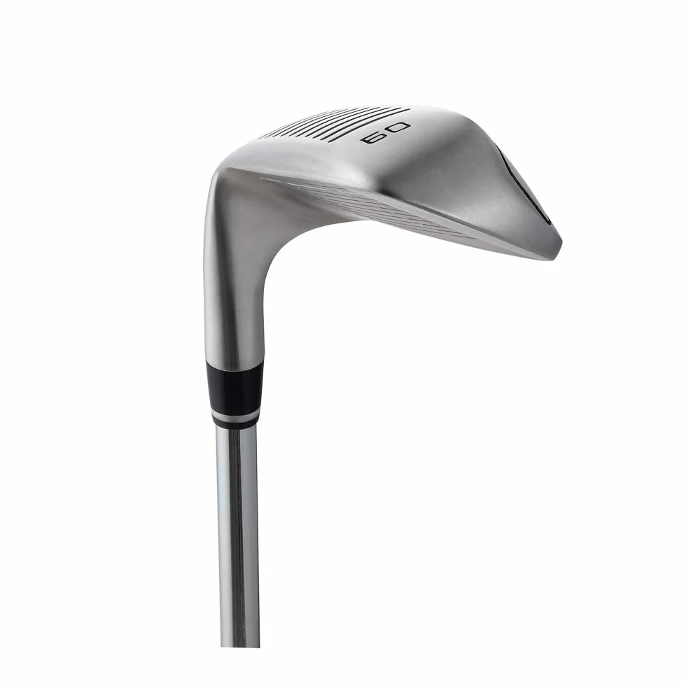 Chipper de golf para hombre, 35, 45, 55, 60 grados, cabeza negra, para zurdos/diestros, acero inoxidable, 35 pulgadas