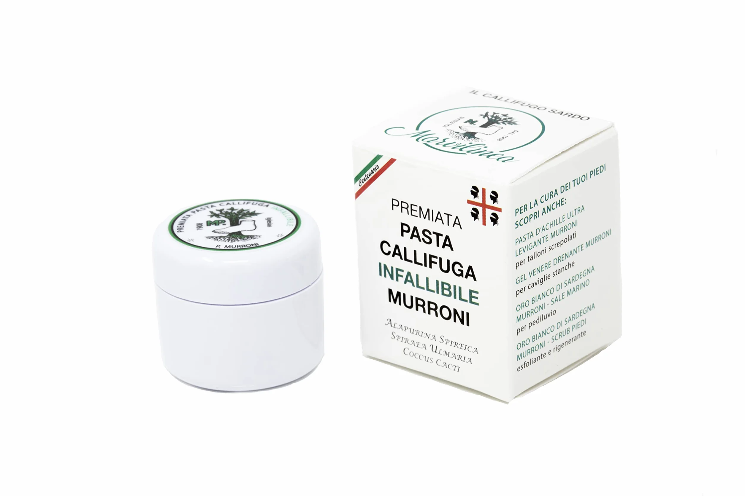 Murroni Pasta Callifuga Extra Forte Elimina Duroni Calli Verruche Occhi di Pernice