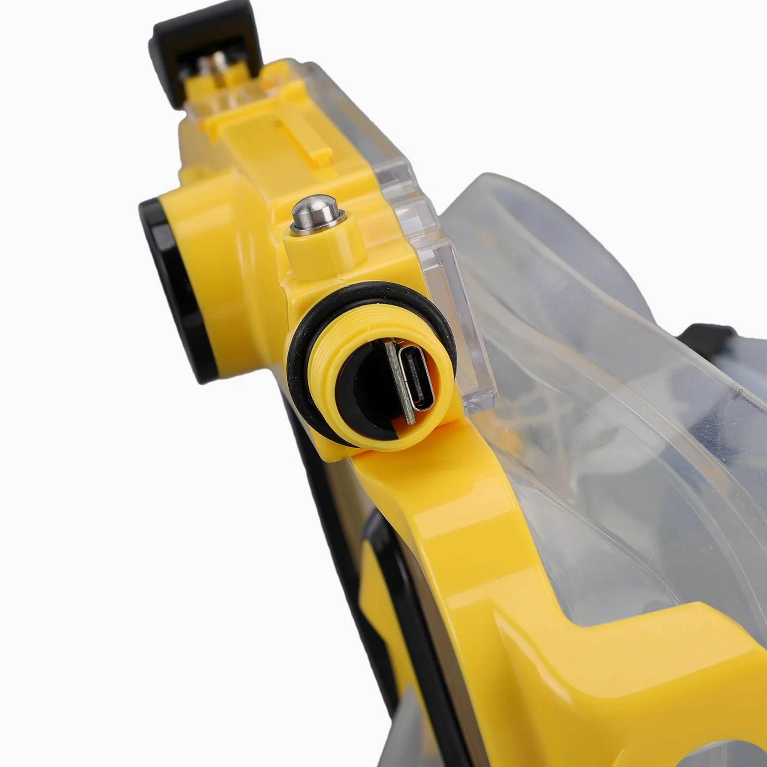 Gafas de Natación Subacuáticas con Cámara de Vídeo 2K hasta 15m | Sensor CMOS de 50 MP, Estabilización Electrónica , Enfoque con Exposición Automática, Amplia Cubierta Nasal
