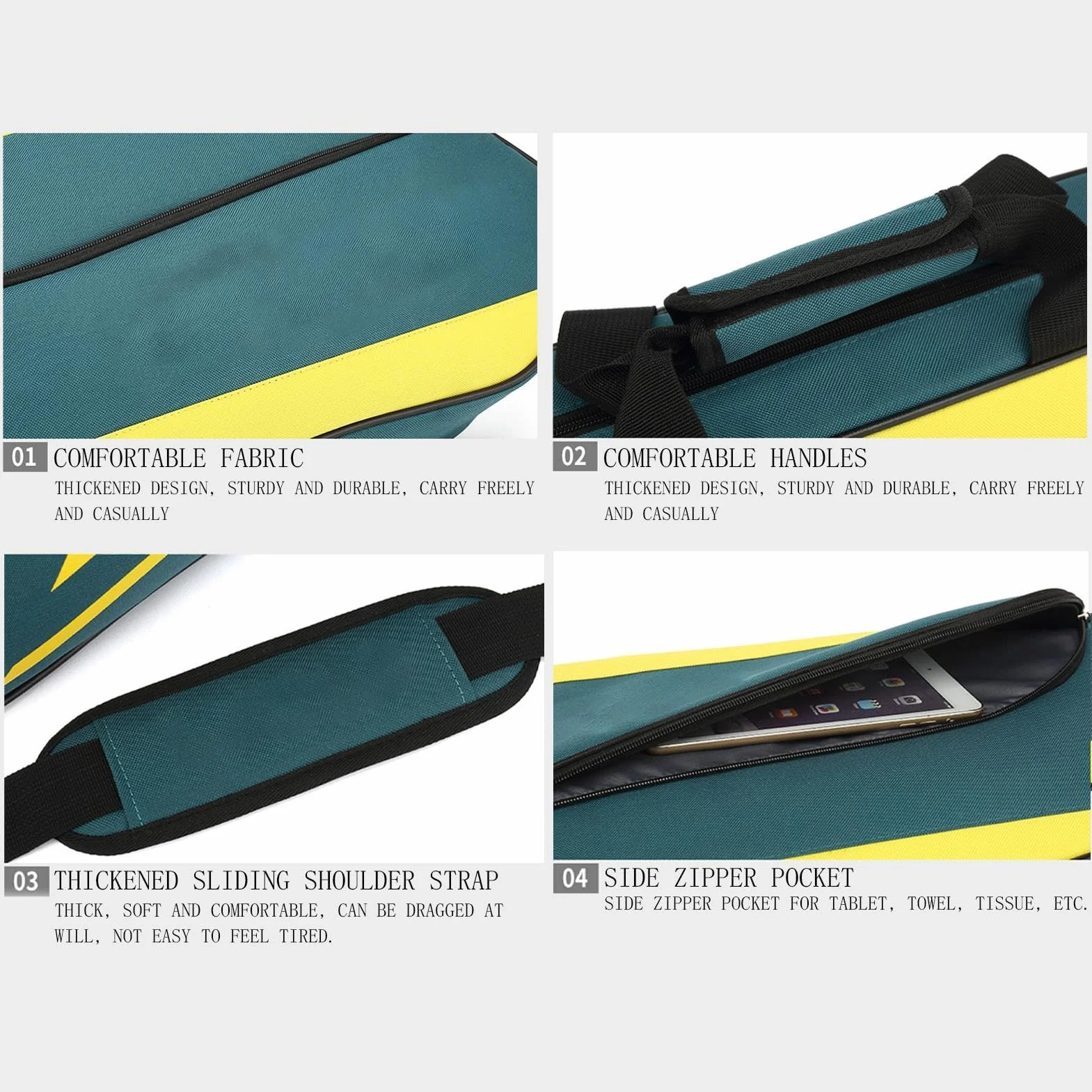 Bolsa Para Raqueta De Bádminton - Bolsa Impermeable Para Funda Para Raquetas De Bádminton, Bolsa De Transporte Para Hombro De Tenis | Bolso Duradero De La Raqueta De Tenis Del Diseño Ergonómico