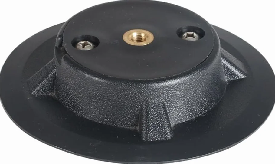 TaiCha Base de mástil de windsurf giratoria 360 grados diámetro 12,5 cm para tablero de vela