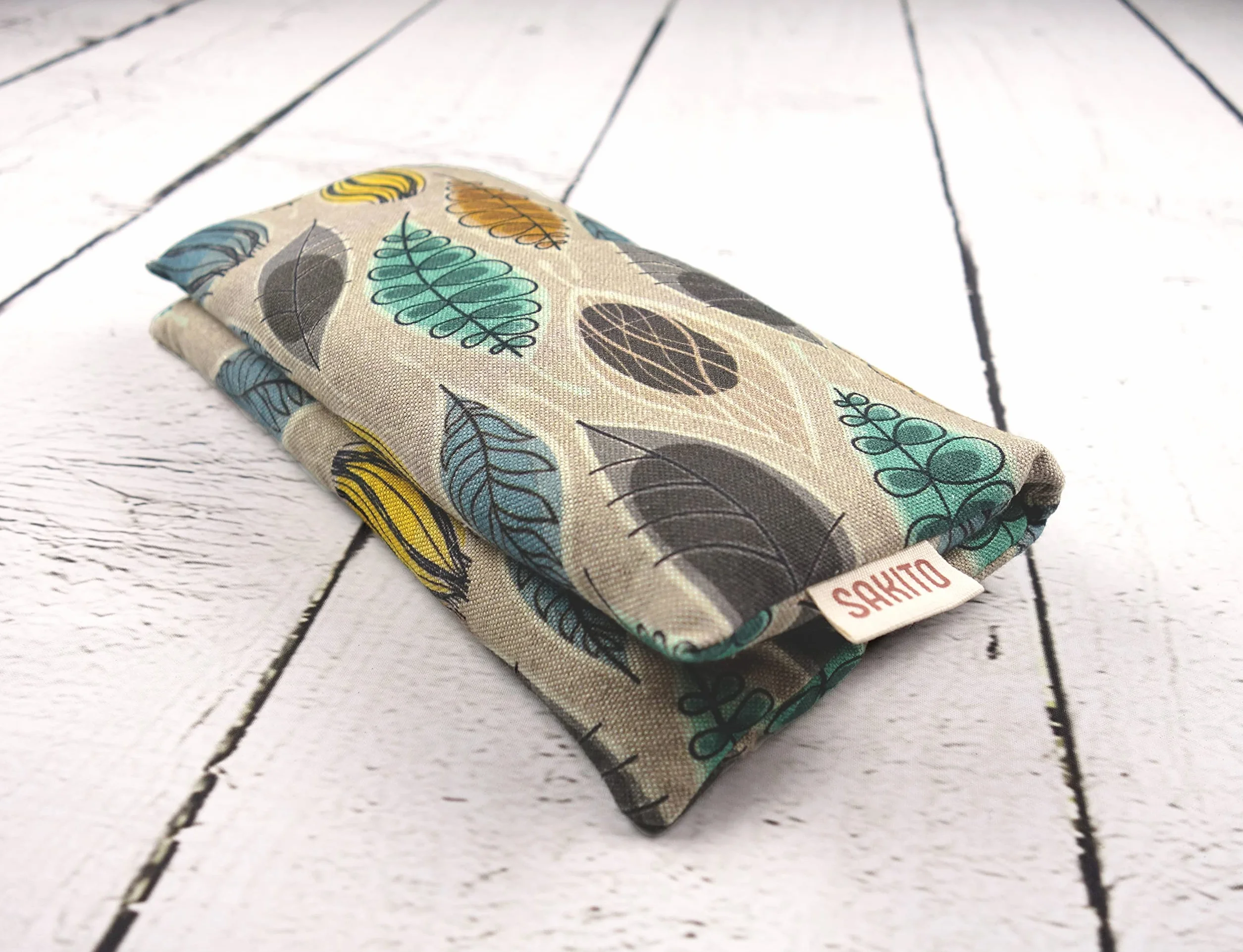 Saco Semillas Microondas 25x25 cm Cojin Térmico Natural Cervicales Lumbalgia Calor Frio Gran Retencion Calor Duradero Tela Primera Calidad Aroma Lavanda
