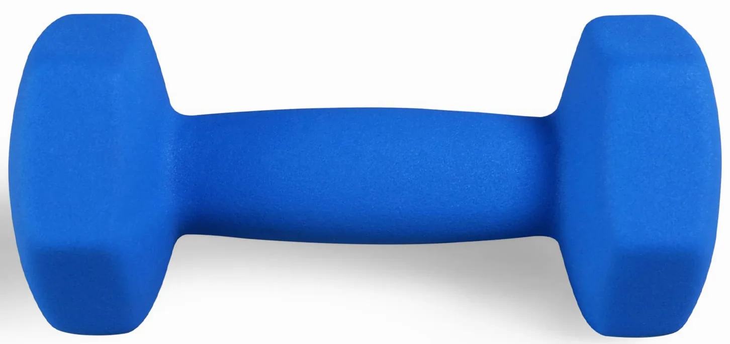BalanceFrom Fitvids - Juego de Mancuernas (Neopreno, múltiples Opciones de Peso, 9,1 kg, 14,5 kg, 22,7 kg, 25,4 kg)