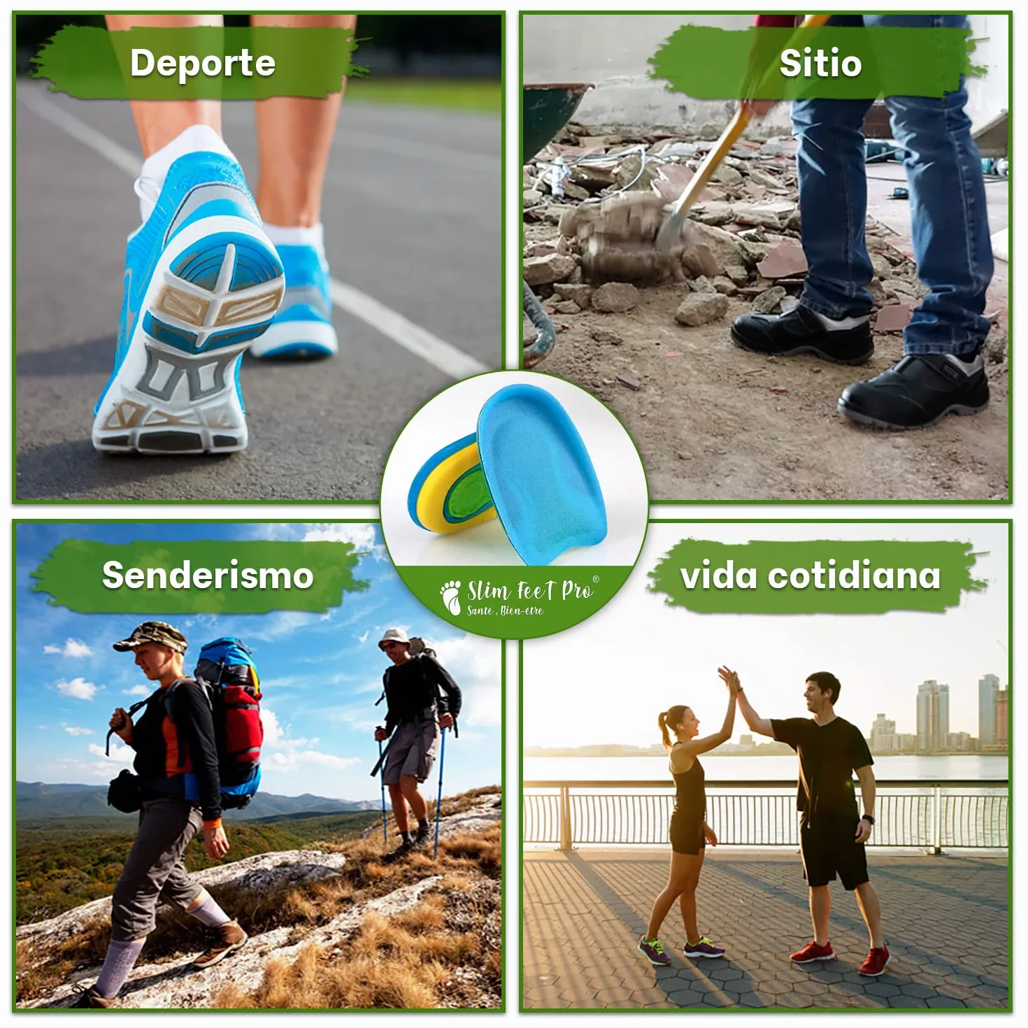 Talonera de silicona gel ortopédico tamaño L para proteger dolor talón aliviar espolón calcáneo fascitis plantar tendinitis