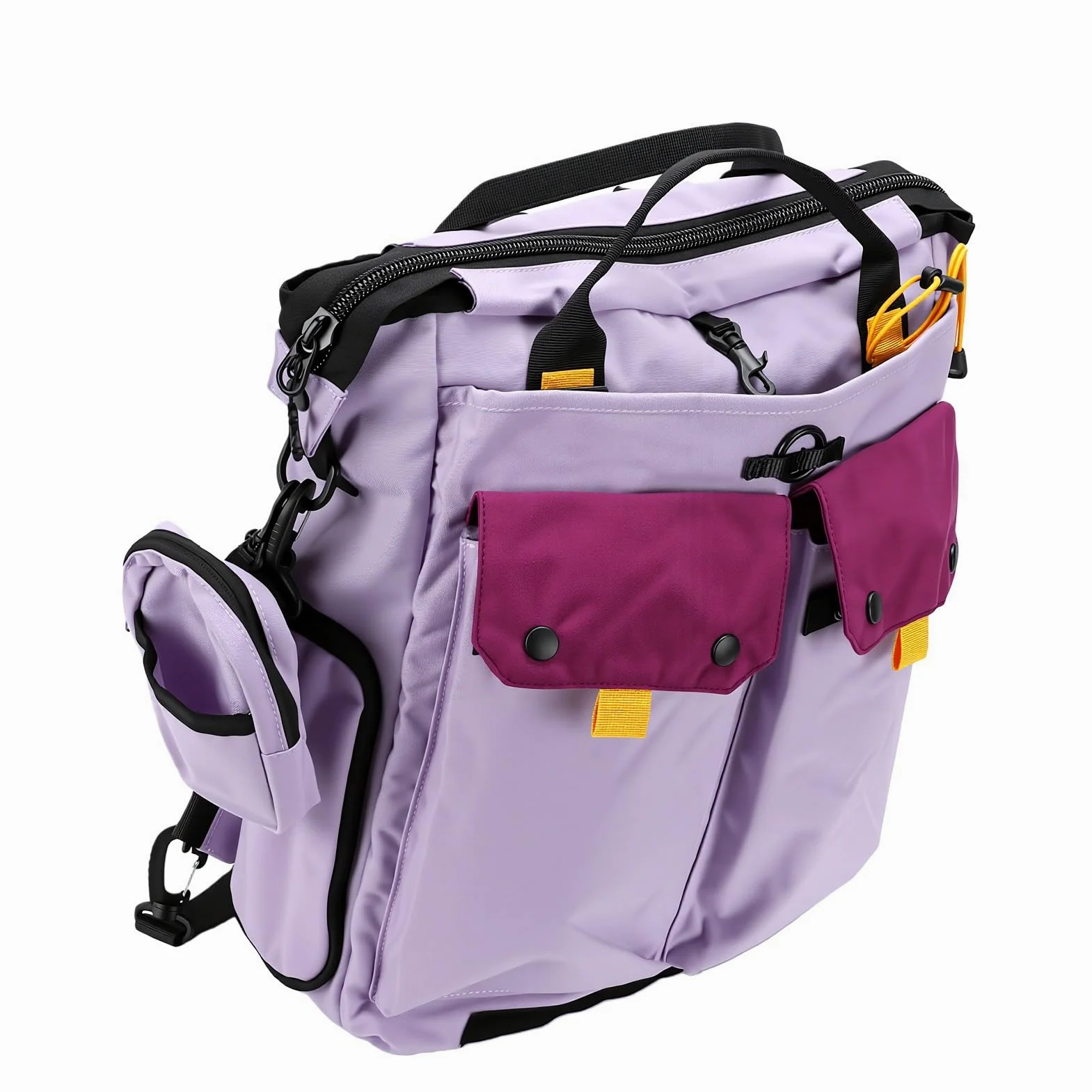 POENVFPO Mochila de Tenis para Hombre y Mujer, Bolsa de Raqueta de 18L de Oxford con Separación Húmeda y Seca Desmontable, Compartimento para Portátil, Bolsillo para Zapatos, Hebilla de