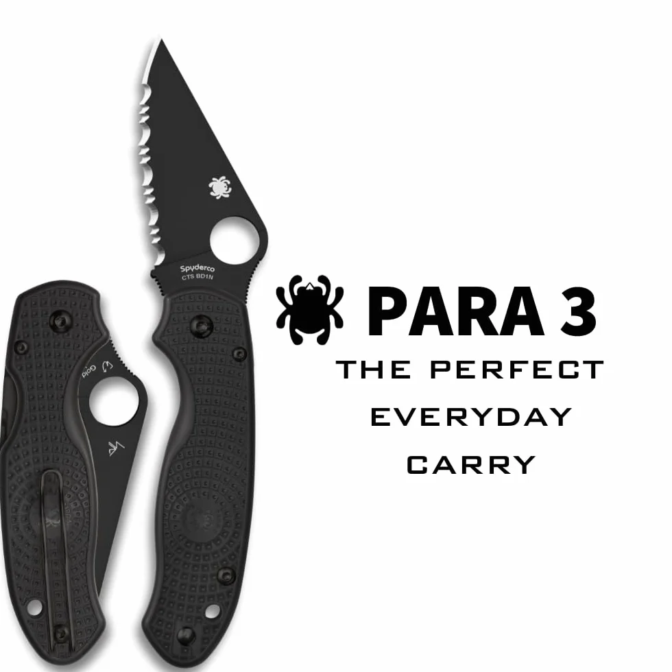 SpyderEdge Para 3 Mango FRN CTS BD1N Nóż składany