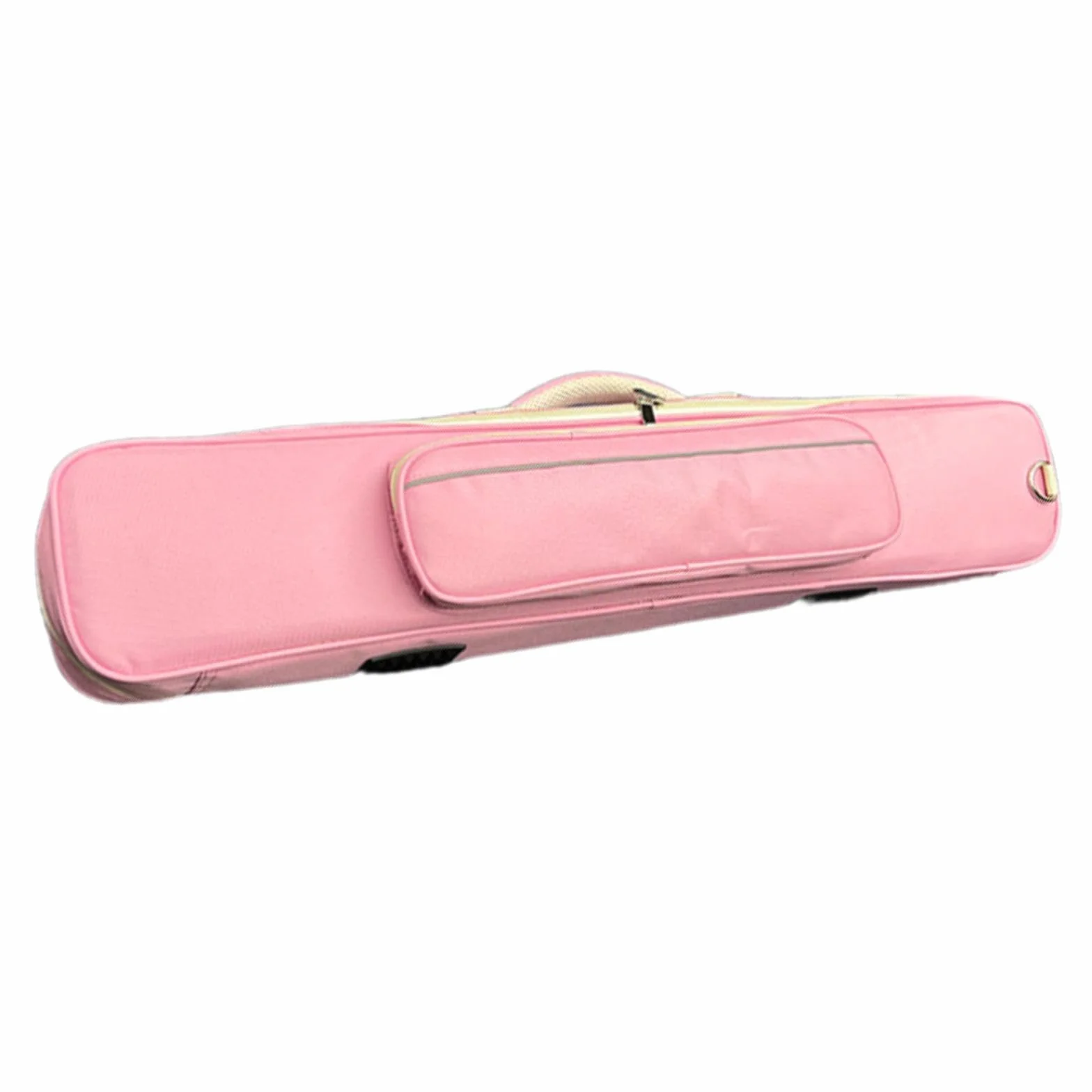 Baoblaze Estuche para Tacos de Billar, Bolsa con Cremallera 1/2 Pulgada, Rosa
