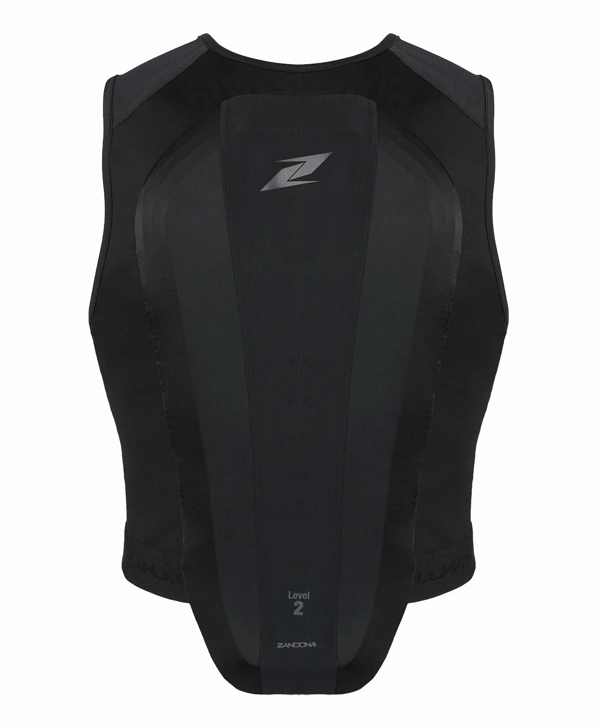 Zandonà Chaleco de competición X7 (Altura 158-167 cm, Cintura 70-77 cm) Protector de equitación, Adultos Unisex, Negro, XS