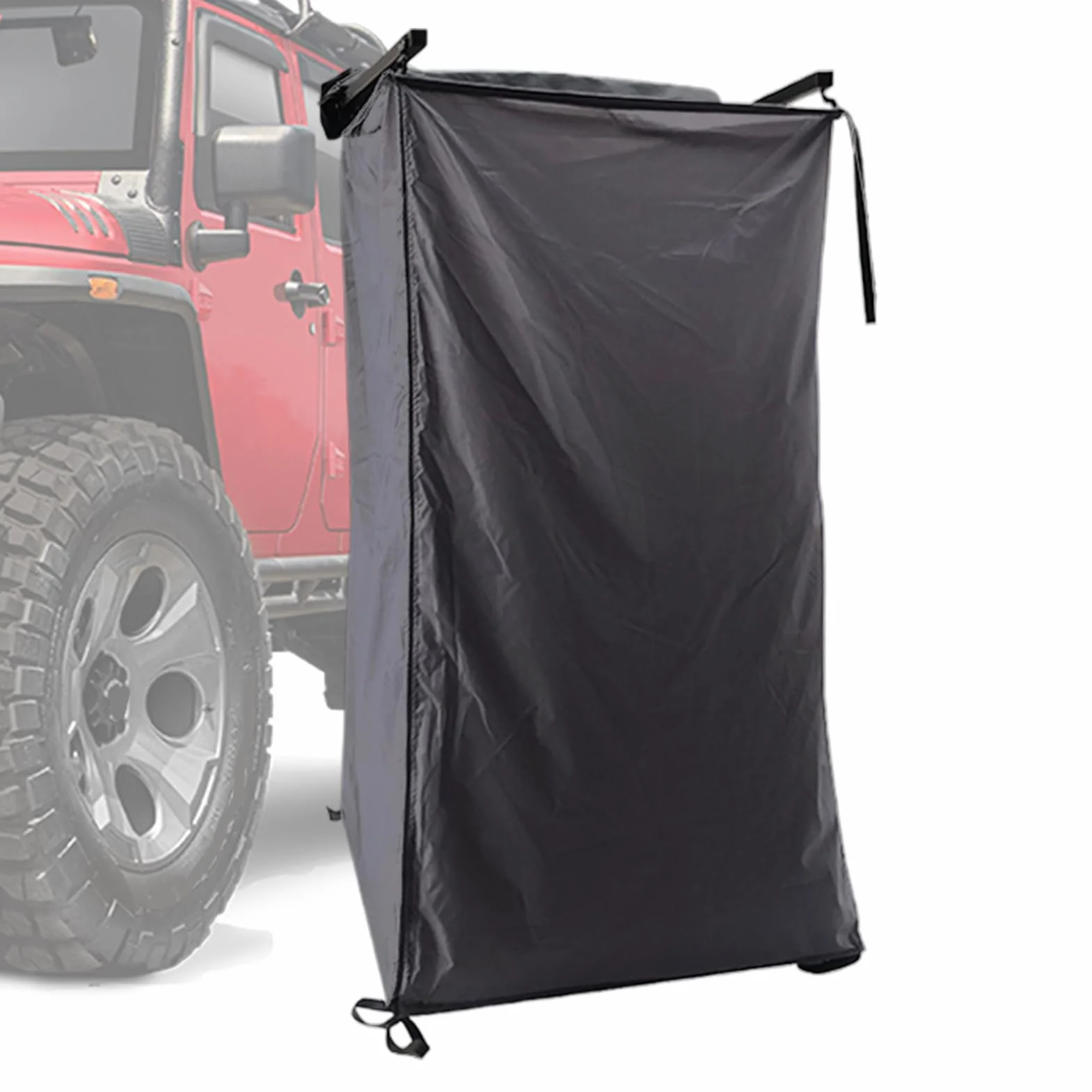 Recinto de Ducha Exterior - Puesto De Ducha Portátil Impermeable | Accesorios Exteriores para Autocaravanas, Balcón, Baño, Cambio De Ropa Y Senderismo