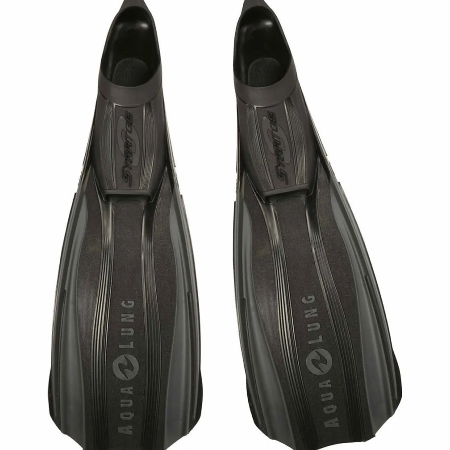 AQUALUNG Stratos 3 - Aletas Buceo para Adultos Unisex, Aletas sin escarpín para un máximo Rendimiento hidrodinámico, Suelas adherentes, Agarre eficaz, adecuados para bucear