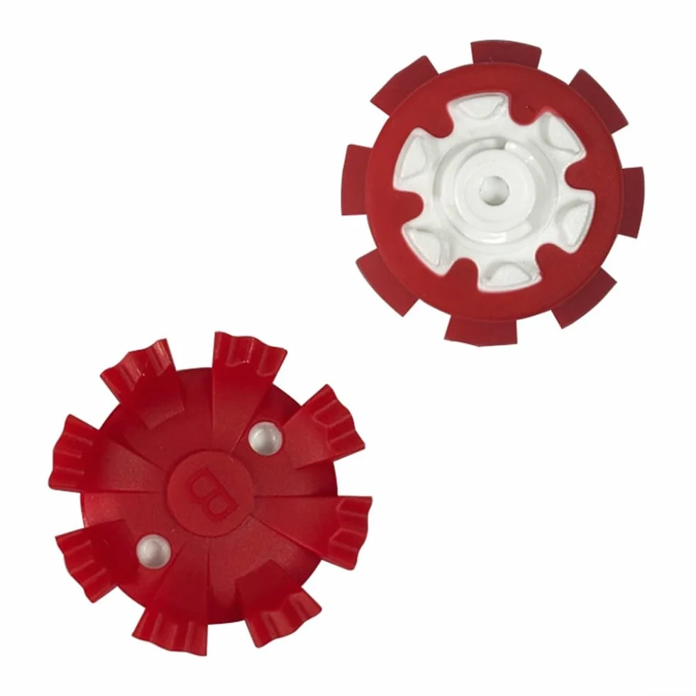 Twist 3.0 - Juego de 16 tacos de goma para zapatos de golf diseñados para uso en cursos de múltiples condiciones (azul-blanco)
