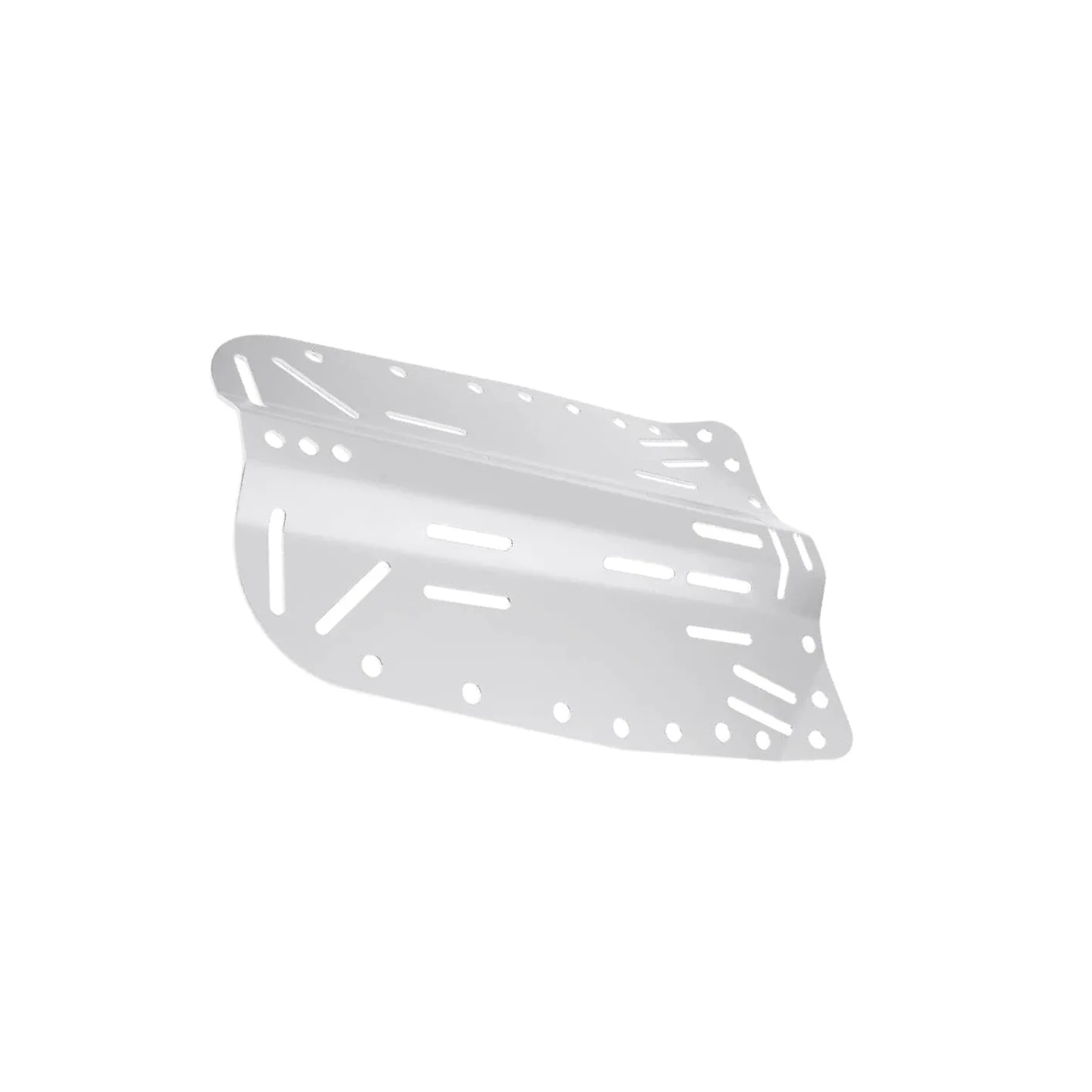 BEALIFE Placa Trasera de aleación de Aluminio para Buceo. Resistencia y versatilidad. Ranuras para Aceptar Correas de Leva roscadas Directamente para Buceo