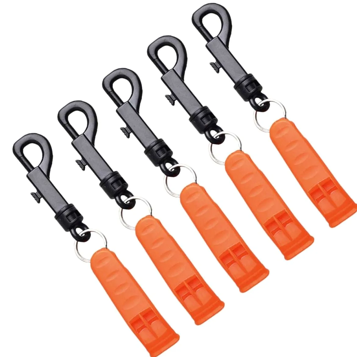 Toddmomy Silbato De Rescate Whistle Orange Cámping Silbato para Acampar Emergencia Silbato De Supervivencia Silbato De Senderismo Silbato para Exteriores El Plastico
