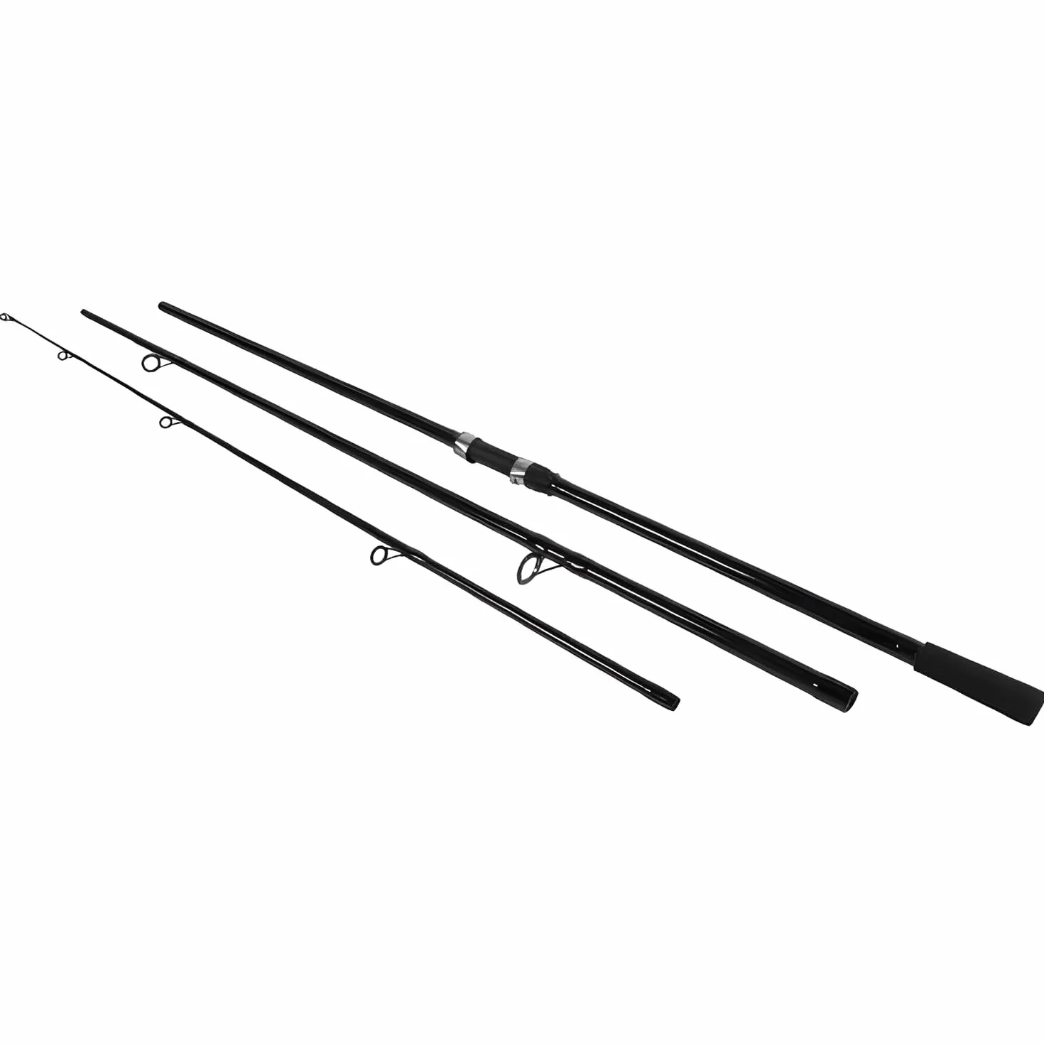 Carp Set - Improve Set - Juego de Cañas de Carpa Negro - Paquete Completo para la Pesca de la Carpa Incluye Detectores de Mordedura, Swingers, Rodpod