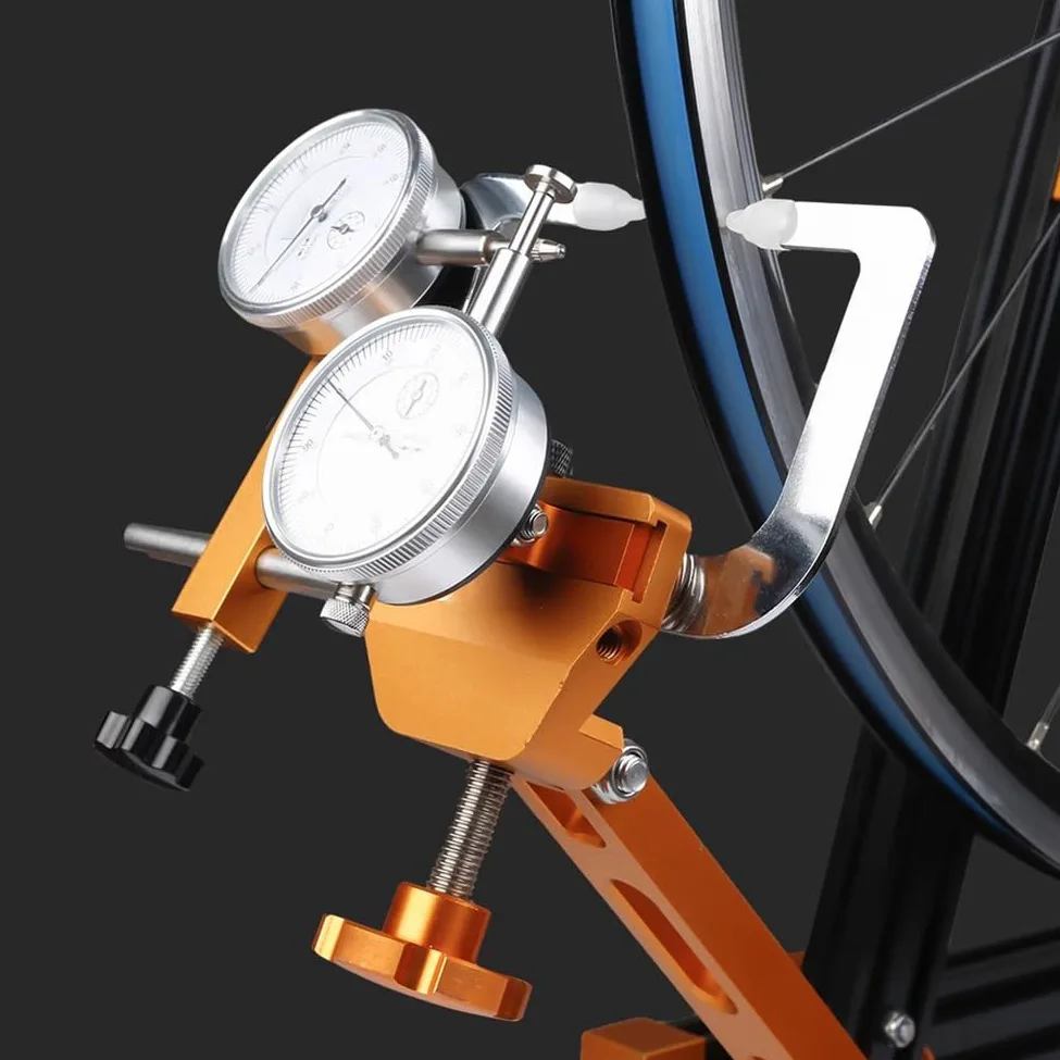 Balanceador Profesional De Ruedas Para Bicicletas, Juego De Ruedas Para Bicicletas De Carretera, Adecuado Para Ruedas De 14-29 Pulgadas, Equilibrador De Ruedas Portátiles Ajustables Y Plegables
