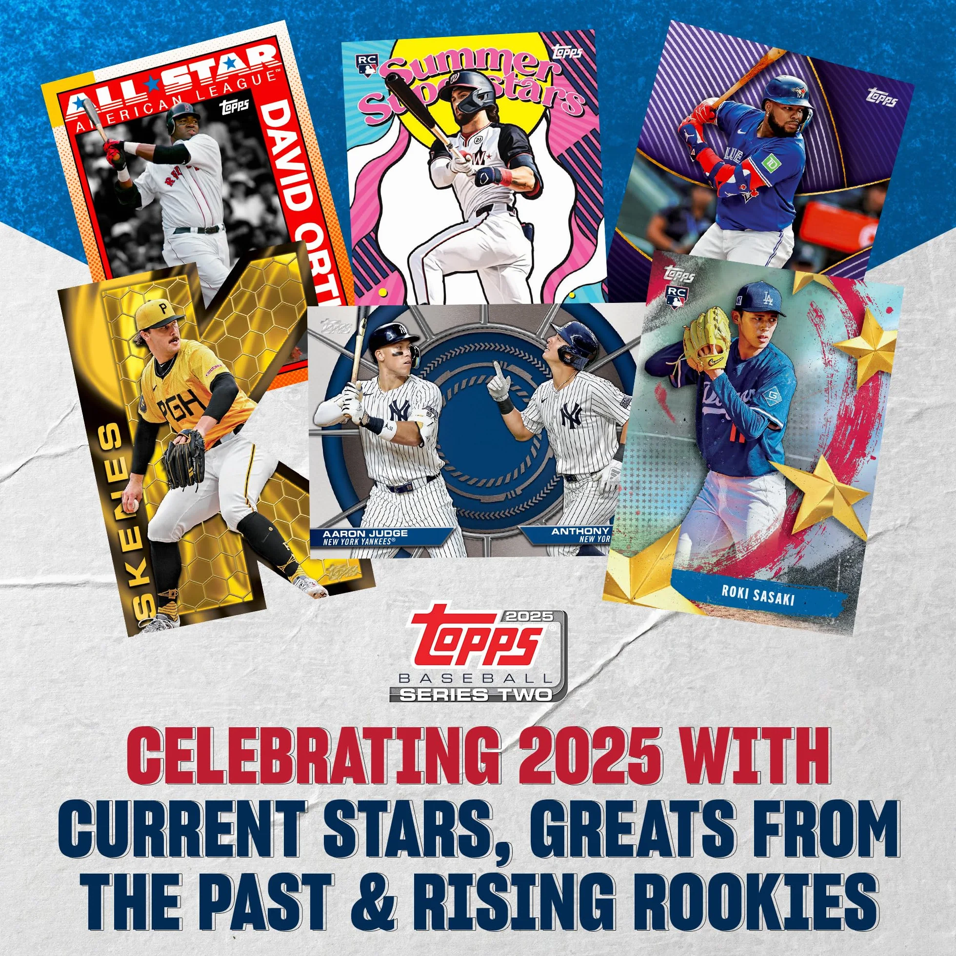 2025 Topps Baseball Series 2 Caja de Valor Sellado de fábrica