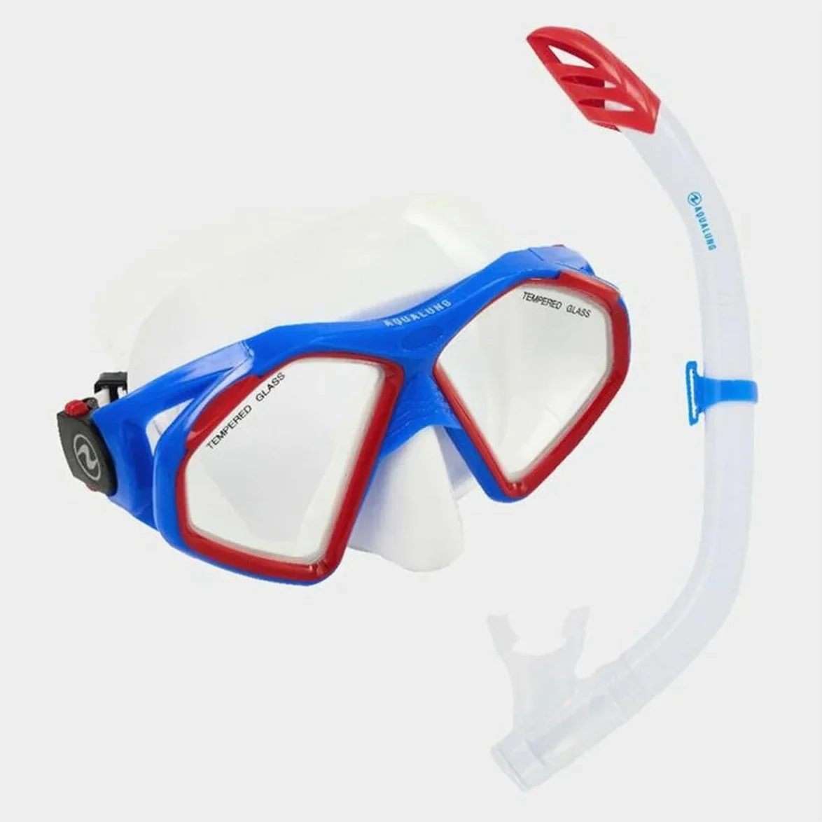 Aqua Lung Gafas de Buceo con Tubo Sport Hawkeye Transparente Aguamarina