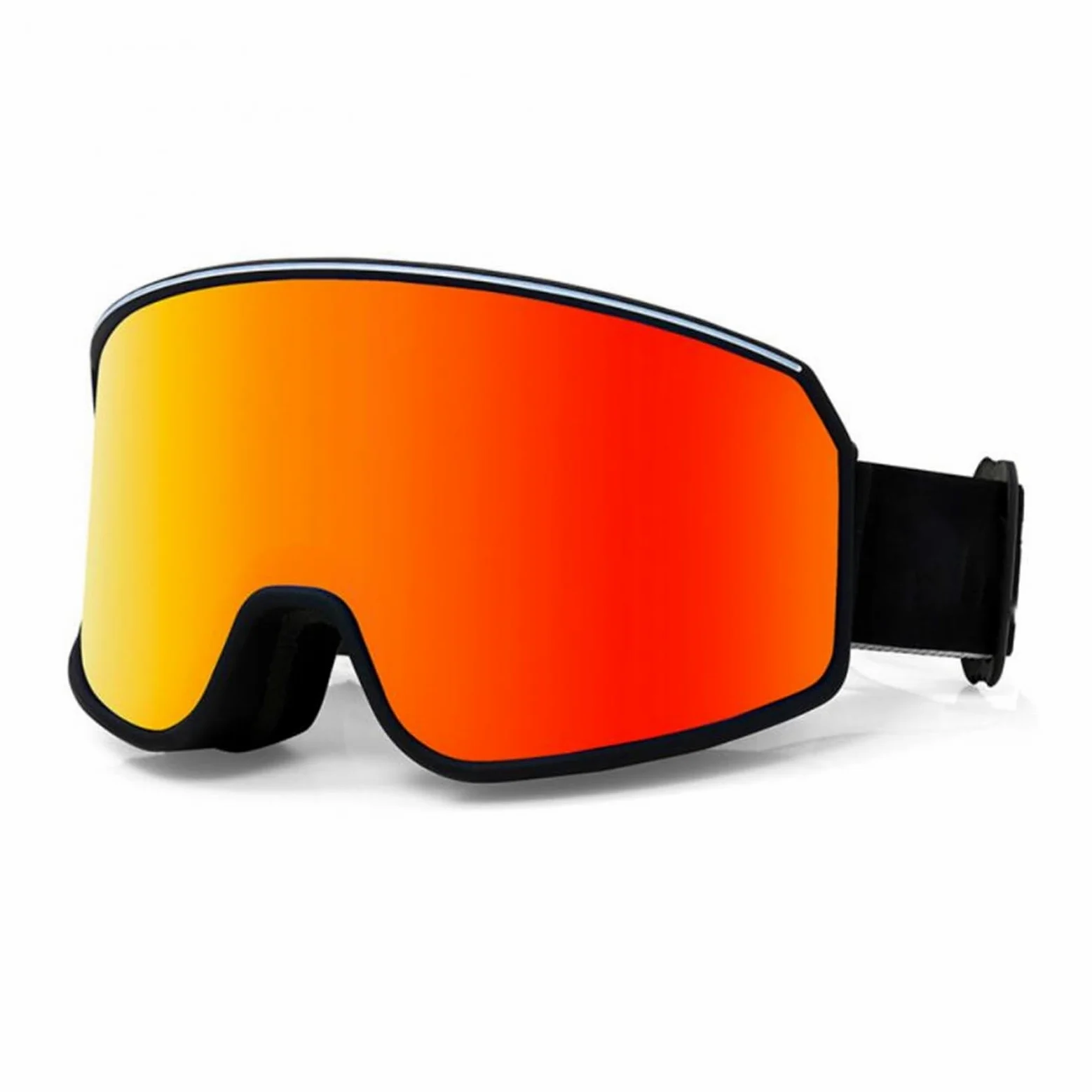 Gafas de esquí cilíndricas antiniebla Gafas de esquí antiniebla Gafas de esquí de campo amplio Gafas de esquí Gafas de esquí a prueba de viento Gafas de esquí para exteriores Gafas para exterior