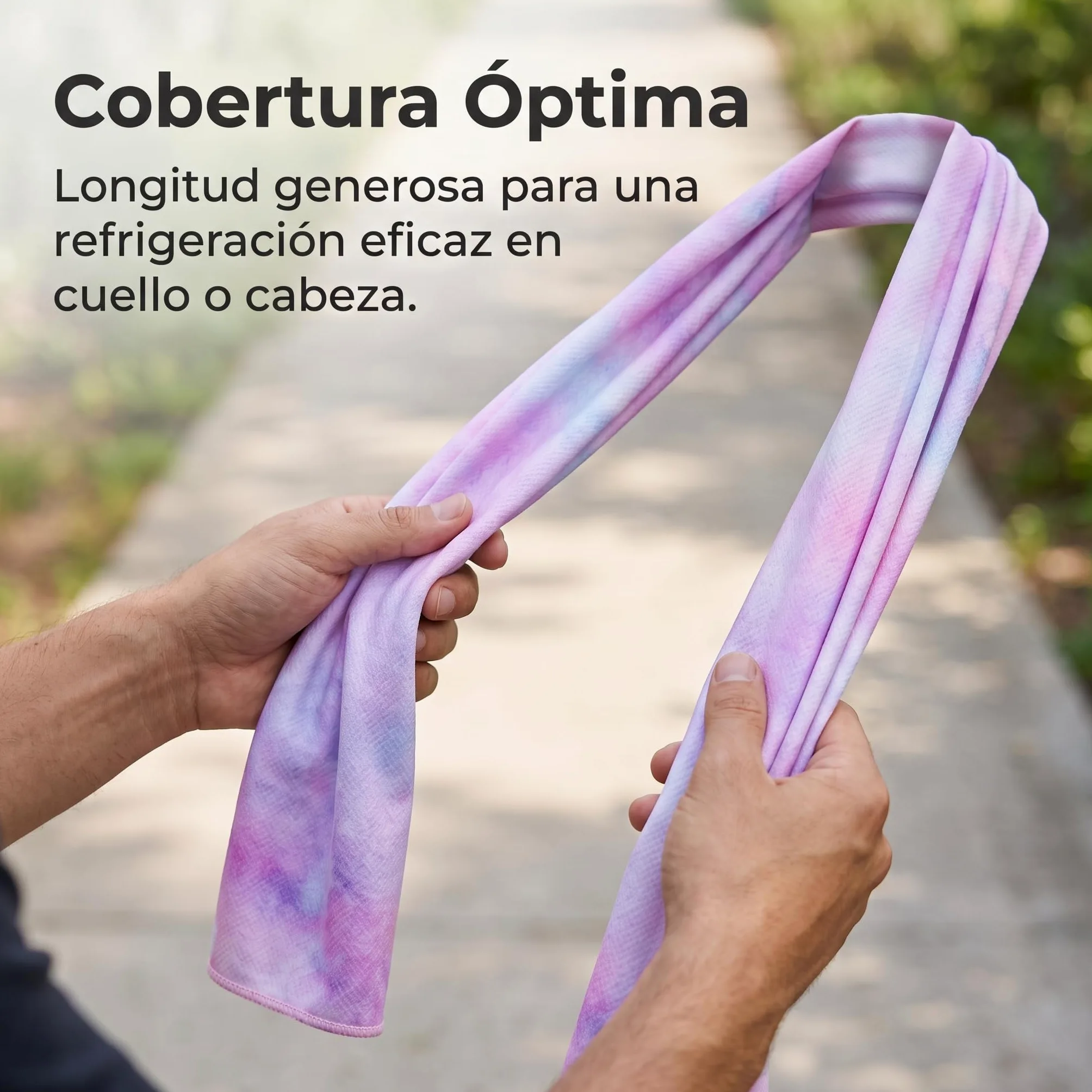 Toalla Enfriamiento Microfibra Gran para y Gimnasio, Secado Rápido y Efecto Frío, Style 2