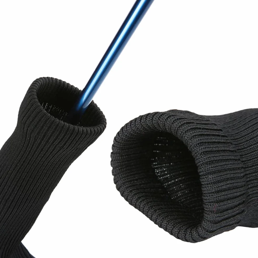 Fundas para Palos de Golf - 3 Fundas para Cabezas de Golf para Maderas de Calle de Conductor | Driver Hybrids - Accesorios de Golf de Cuello Largo para Hombres, Mujeres, niños y niñas