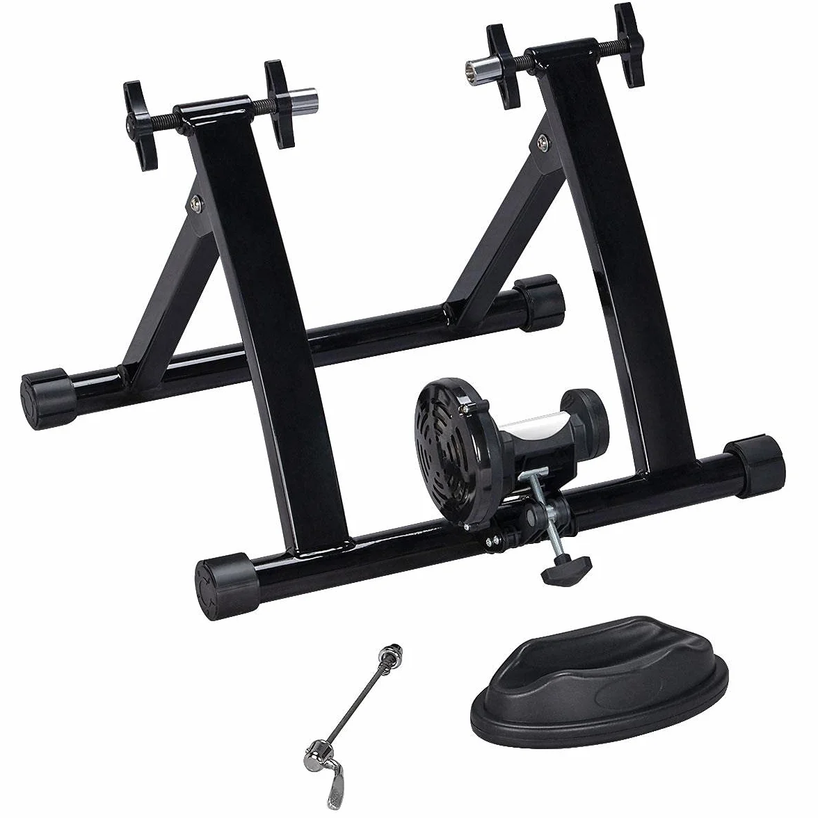 Yaheetech Rodillo Bicicleta Montaña Rodillo Bicicleta Carretera en Casa o Interior para Ruedas de 26 – 28 Pulgadas y 700C con Resistencia Magnética