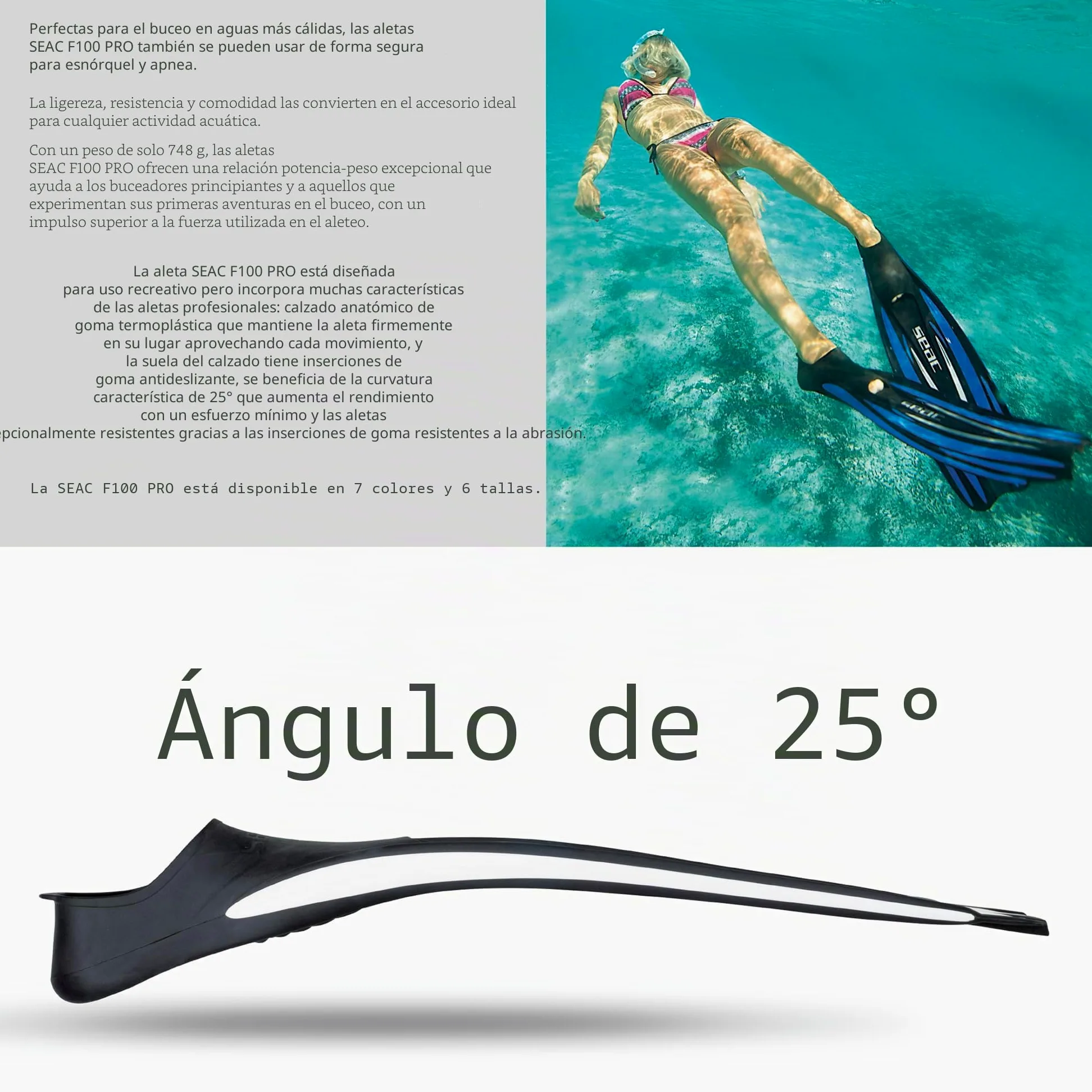 SEAC - Aletas de Buceo