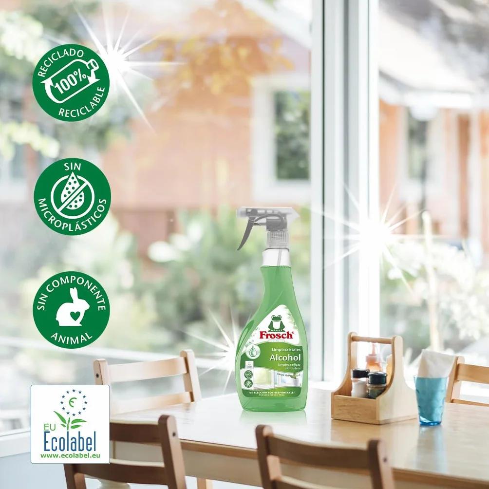 Frosch Limpia Cristales Ecológico Alcohol 500 ml