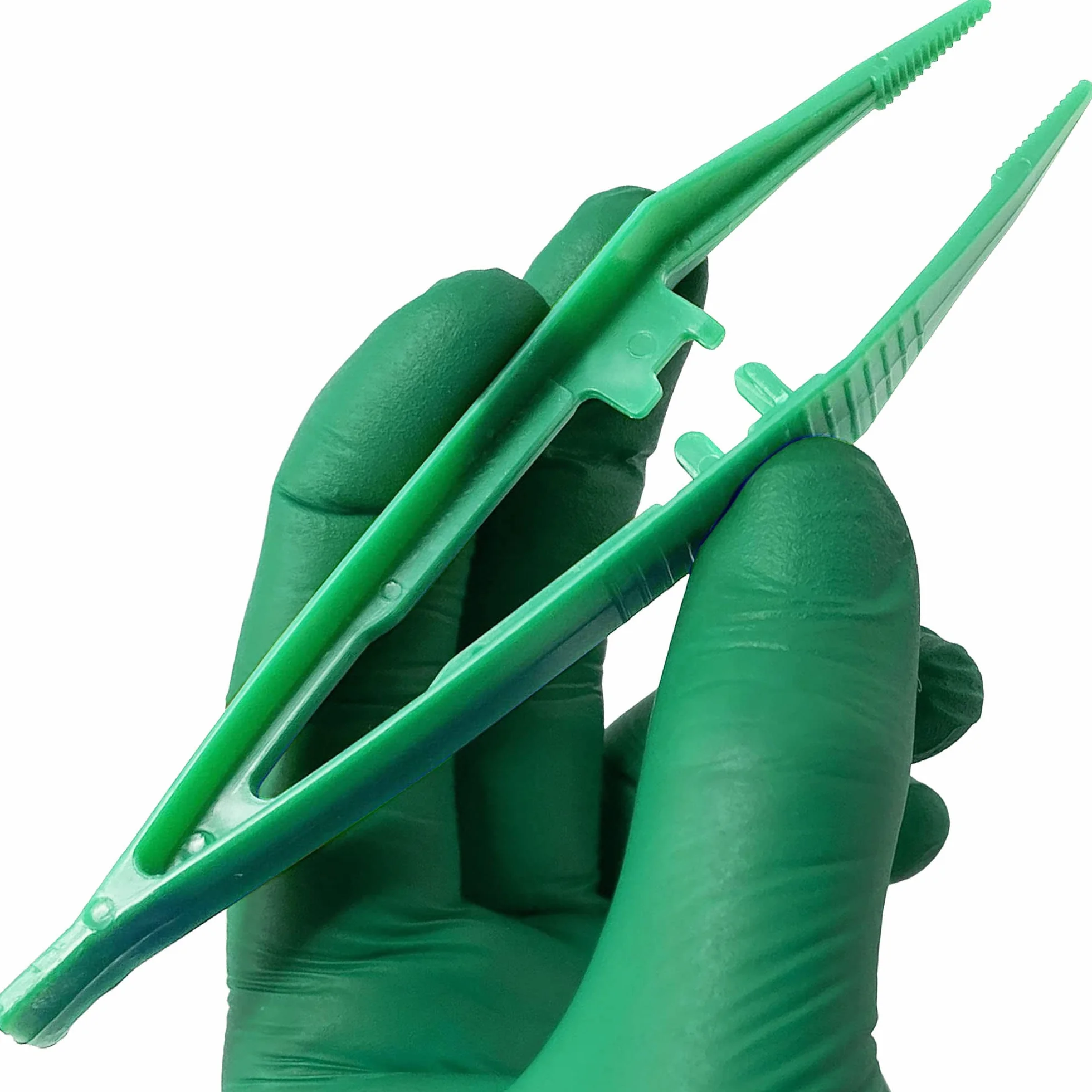 JFA Medical Pinzas de plástico desechables primeros auxilios 12,5 cm caja 20 unidades