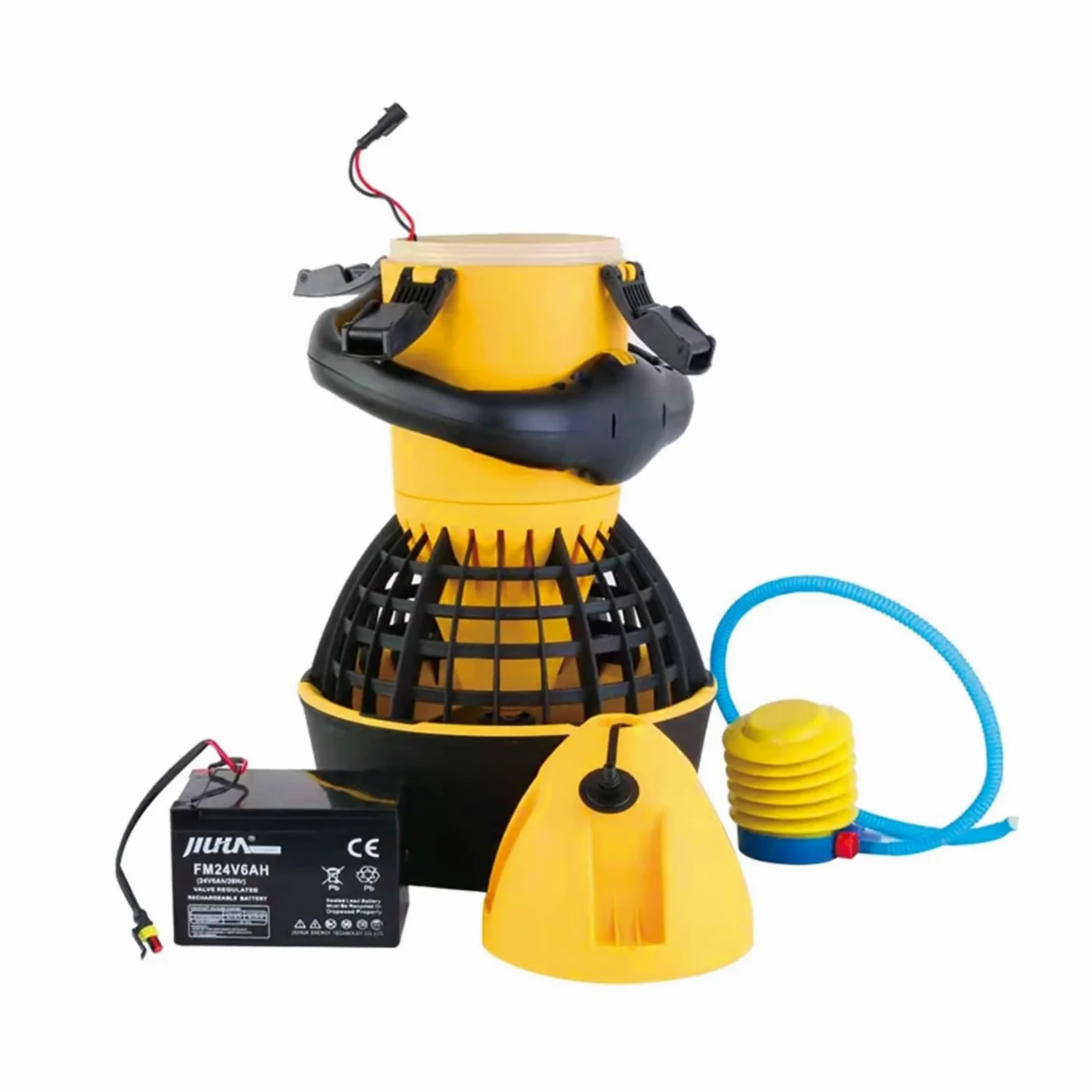 Scooter Eléctrico, Patinete eléctrico submarino de dos velocidades 500 W con hélice, equipo buceo, bicicleta subacuática, apto for deportes acuáticos en piscinas