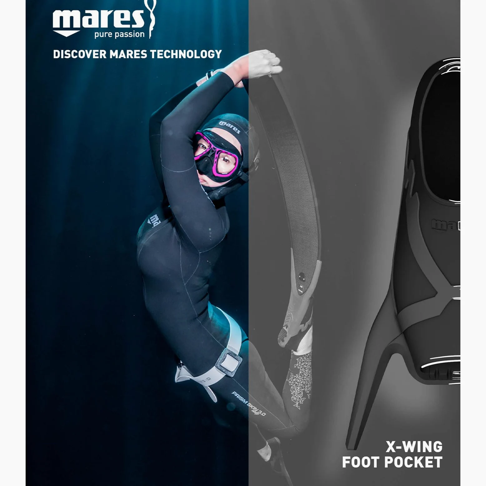 Mares Footpocket X-Wing 42092440