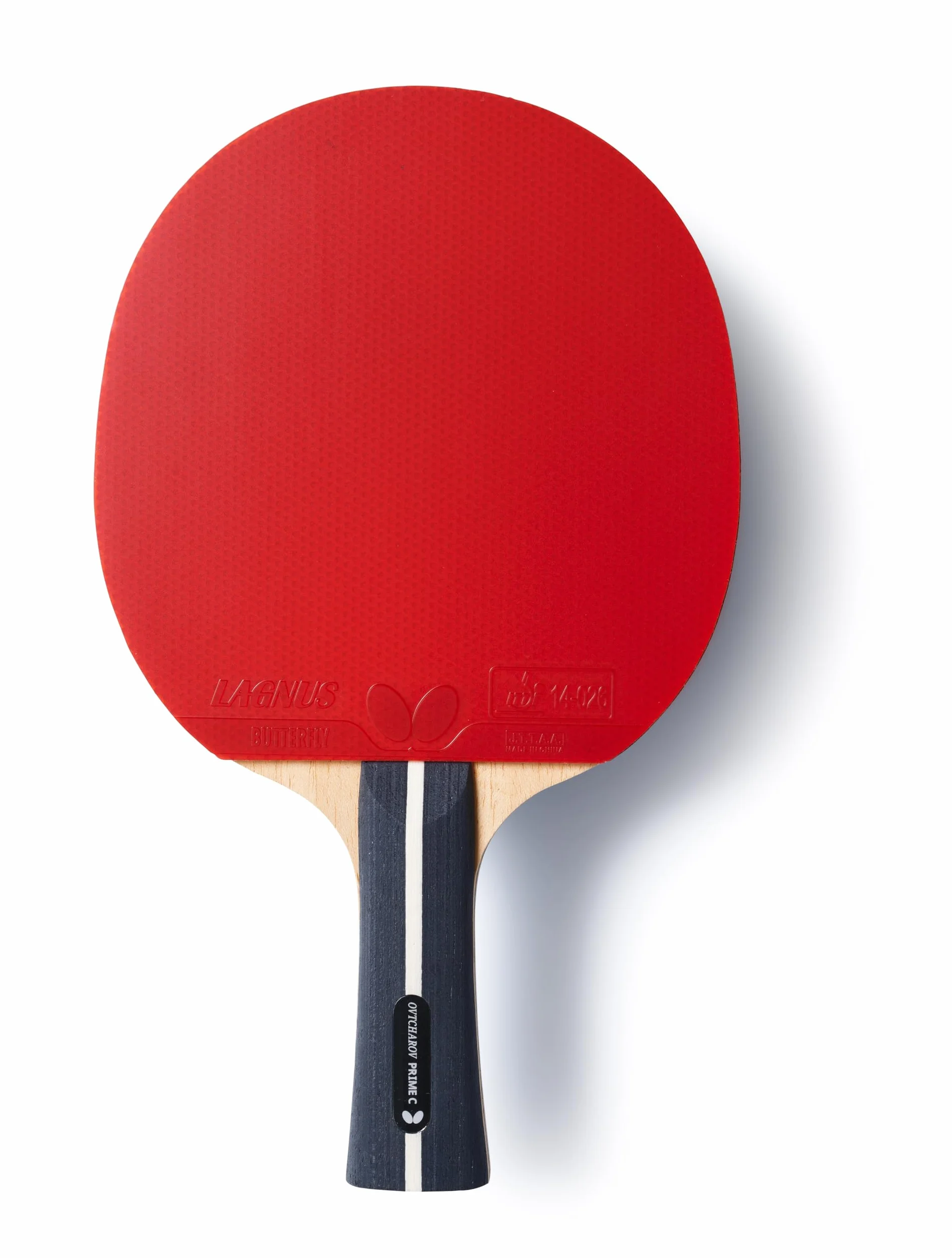 Butterfly Ovtcharov Raqueta de tenis de mesa profesional ITTF adherente