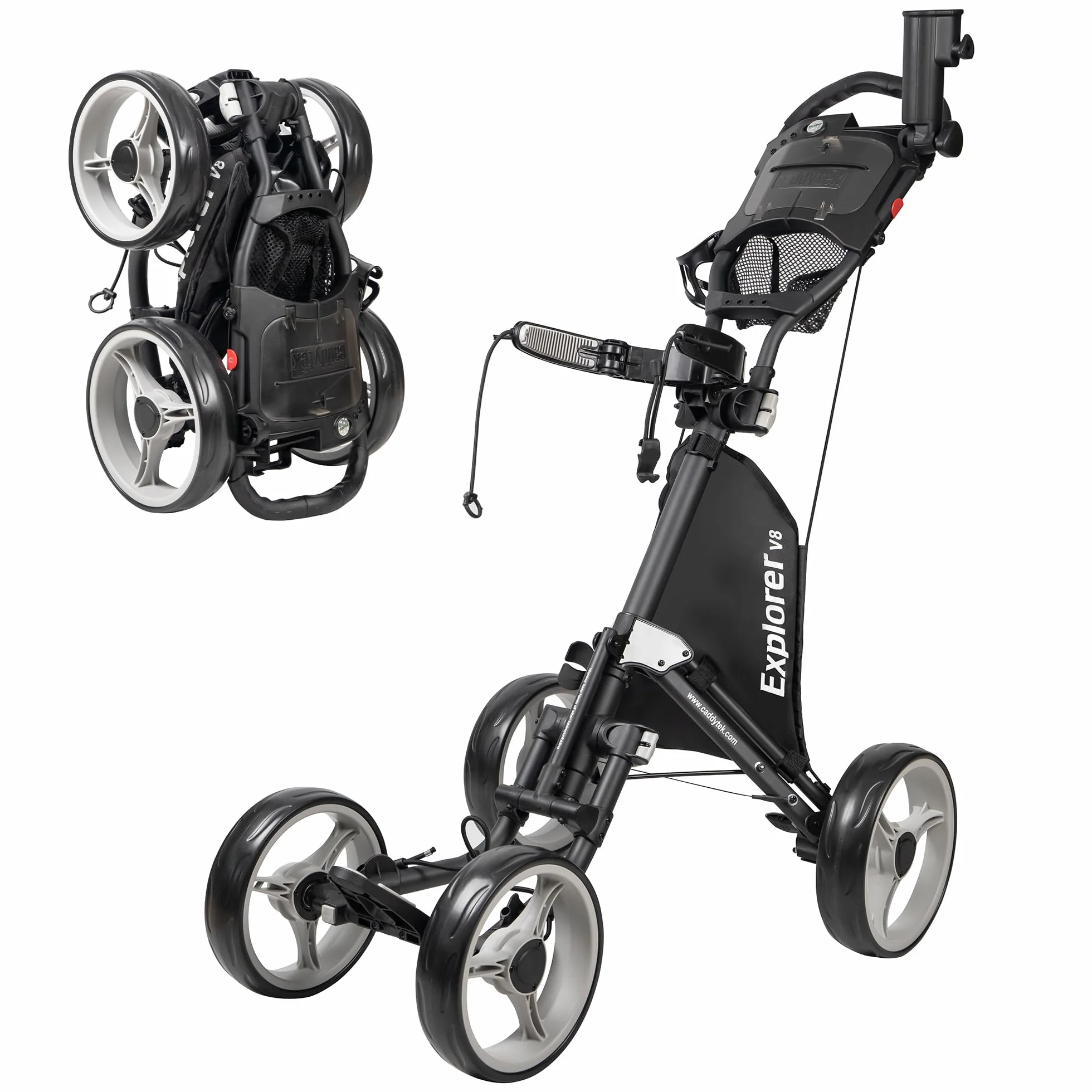 Caddytek Explorer V8 Carrito de Golf Superlite 4 Ruedas