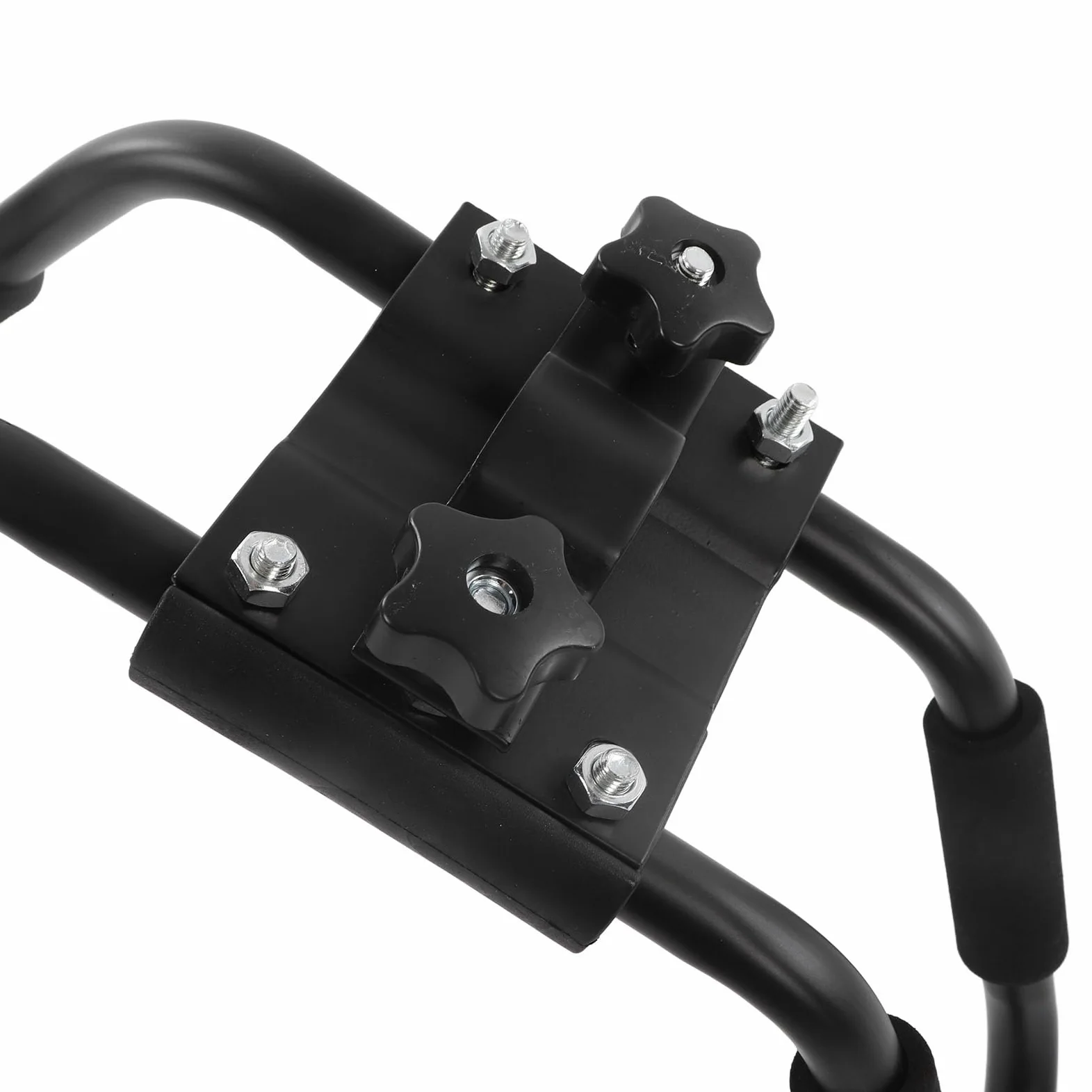 lyrlody Portaequipajes para techo para kayak, 2 pares portaequipajes para coche para kayak, soporte para techo de 68 kg, 150 libras, soporte para barra J para canoa Paddle Boards Skiboard