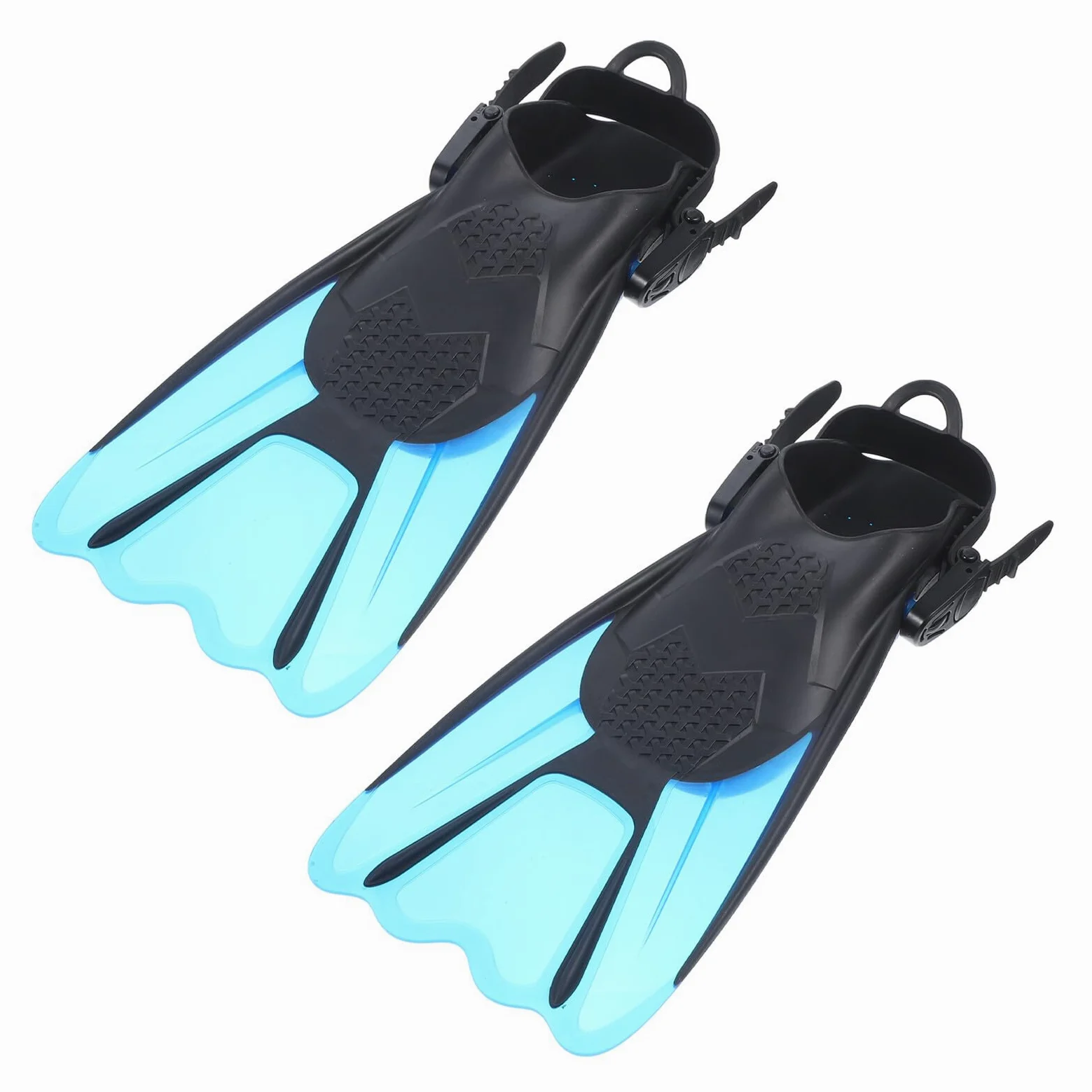 TOYANDONA 2piezas Aletas de Esnórquel de Talón Abierto para Entrenamiento de Natación y Buceo Aletas de Buceo para Uso Piscina y Mar