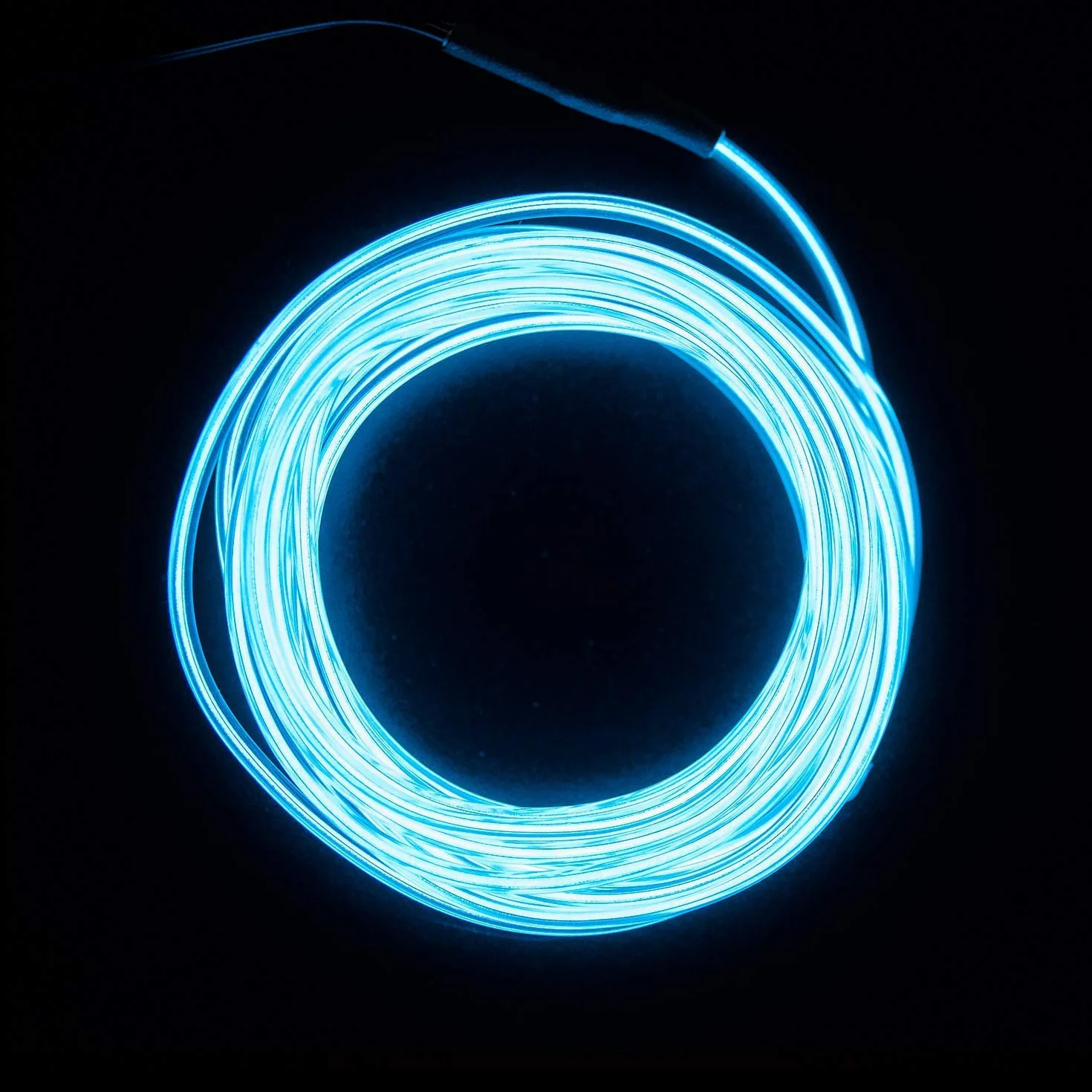 Tira de Luces LED Neon Flexible 5M Azul Helado 3 Modos para Coche Fiestas