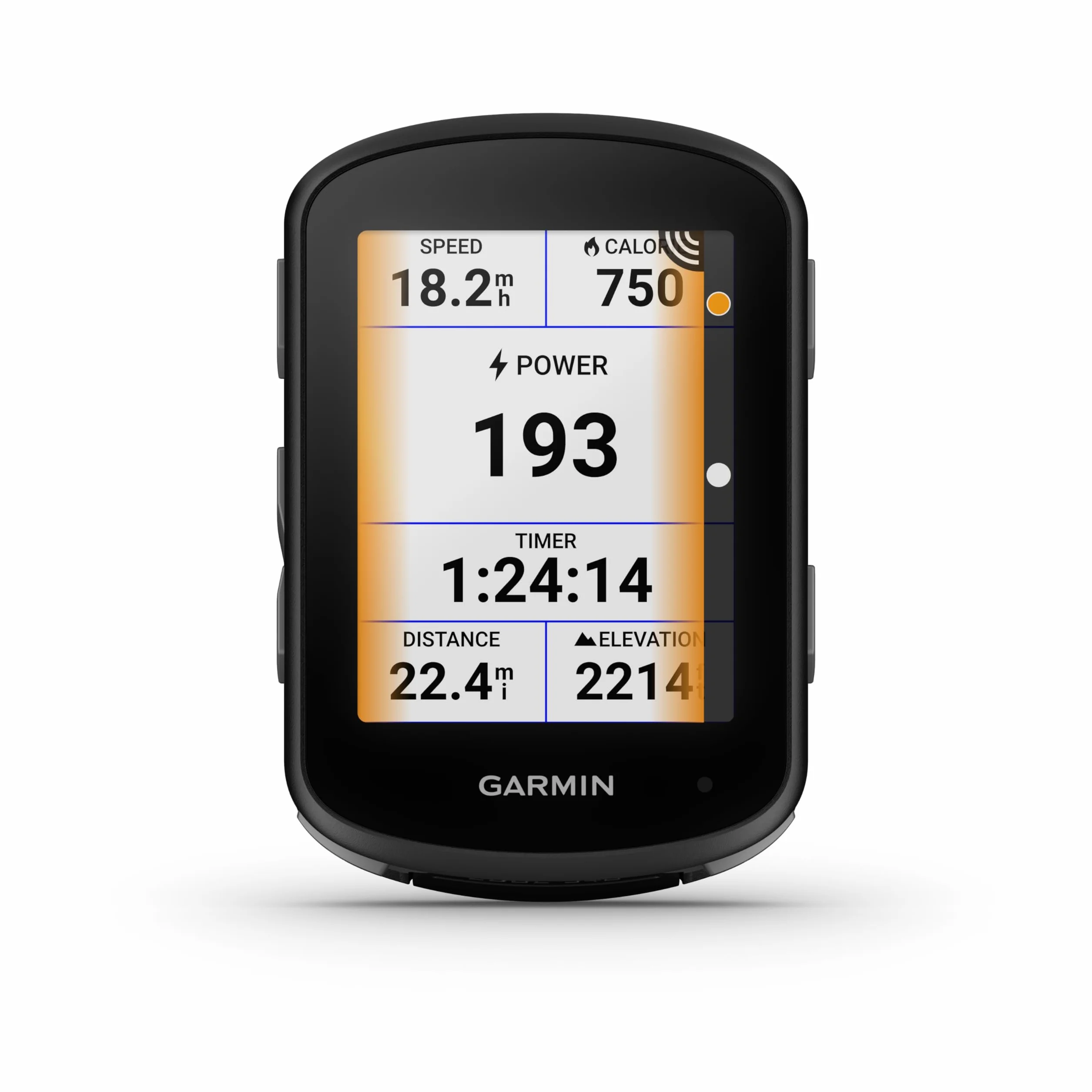 Garmin Edge 540 Compact GPS Cycling Computer with Button Controls Adaptive Coaching Navigation