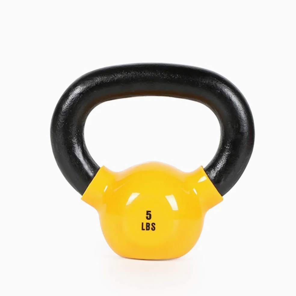 GYHOME Pesas Rusas De Hierro Fundido, Kettlebells De Gimnasia Deportiva para El Hogar, Dispositivo De Entrenamiento con Pesas De Flexiones De Sentadillas, 2.3-16 Kg (Size : 2.3kg/5lb)