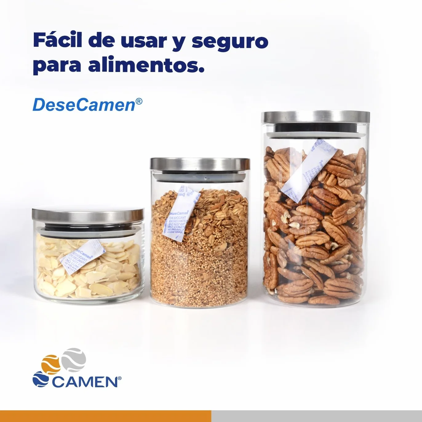 Bolsitas Antihumedad de Sílica Gel 5 Gramos | Bolsa Absorbente de Humedad y Malos Olores | Sobres Desecantes No Tóxico Grado Alimenticio