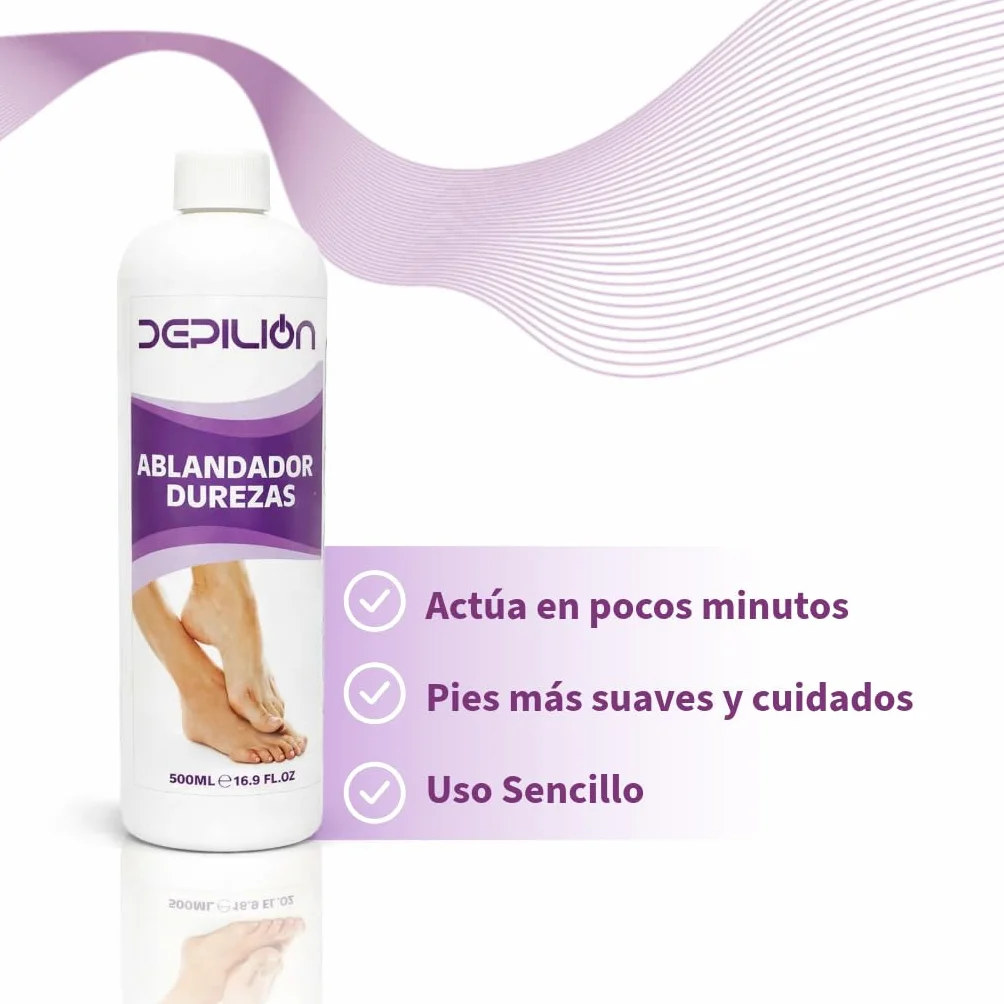 Ablandador de Durezas y Callos Profesional 500ml Eliminador de Callos en Pies Tratamiento Pedicura