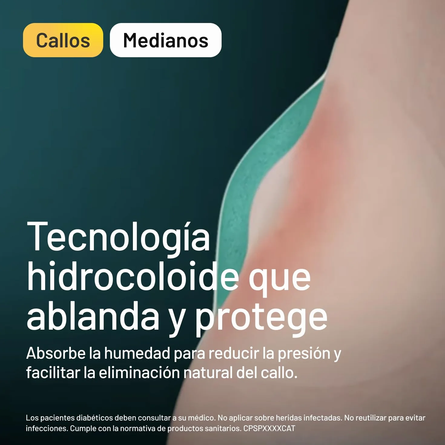 Compeed Callos Medianos 10 uds Tratamiento para eliminar callos pies