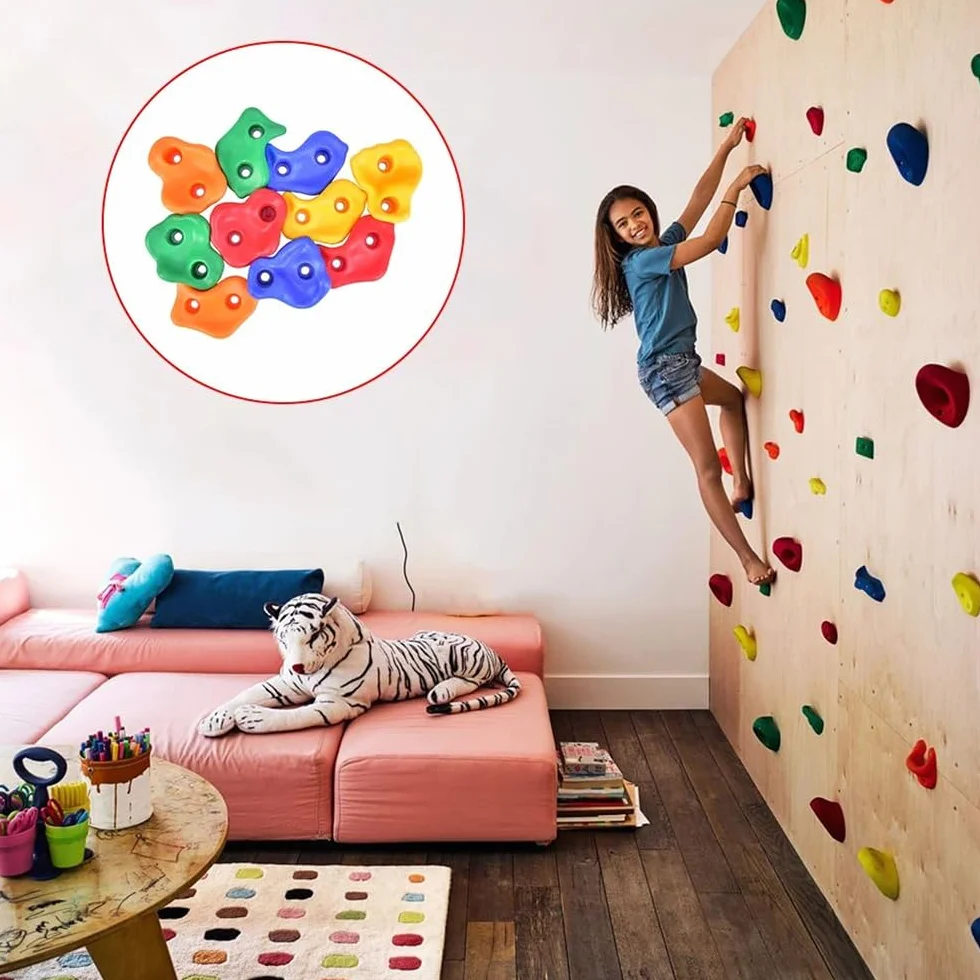 Presas Escalada Niños 20 PCS Rocodromo Infantil Pared Antideslizante Accesorios Incluidos Escalada Roca